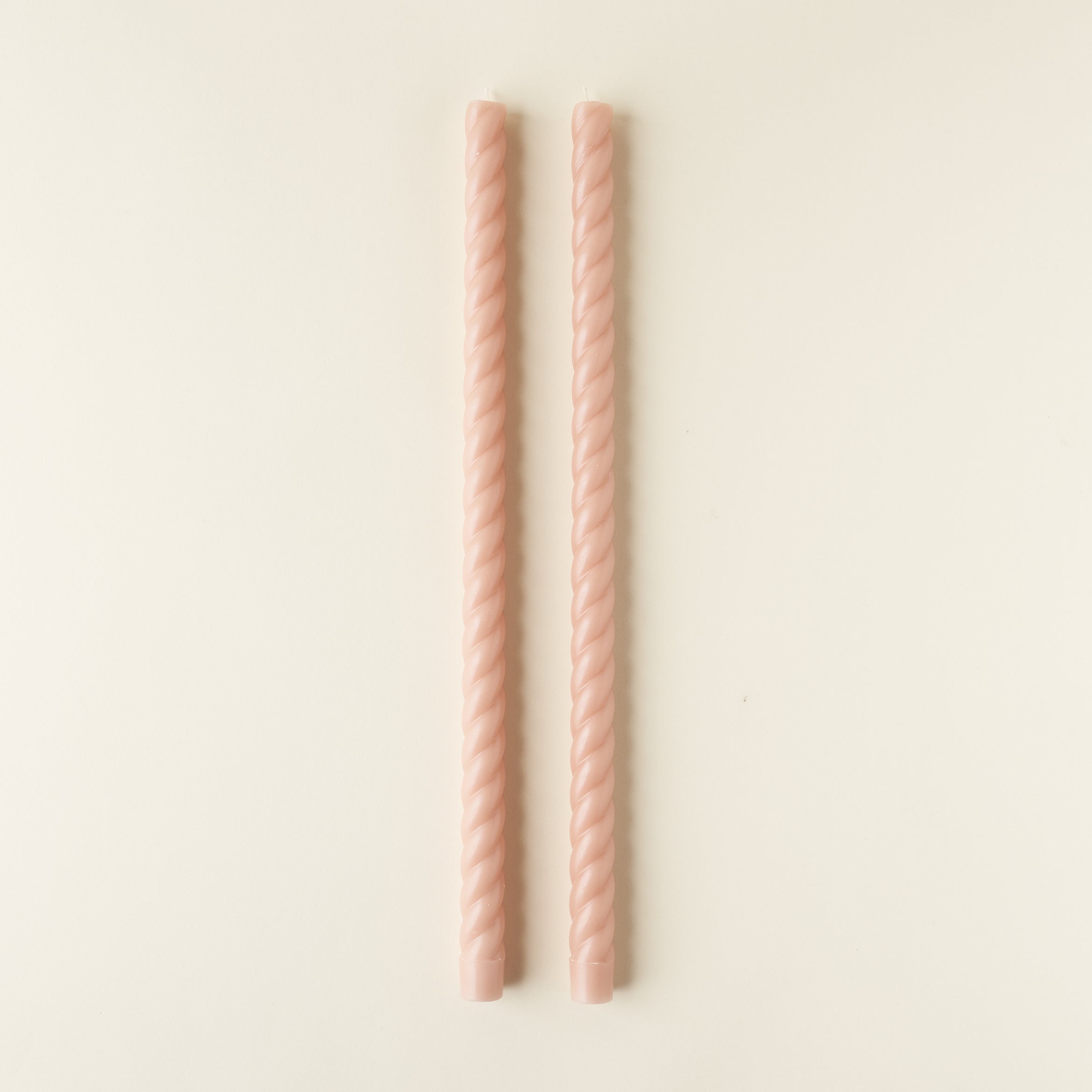 18" Twisted Taper Candles - Set of 2