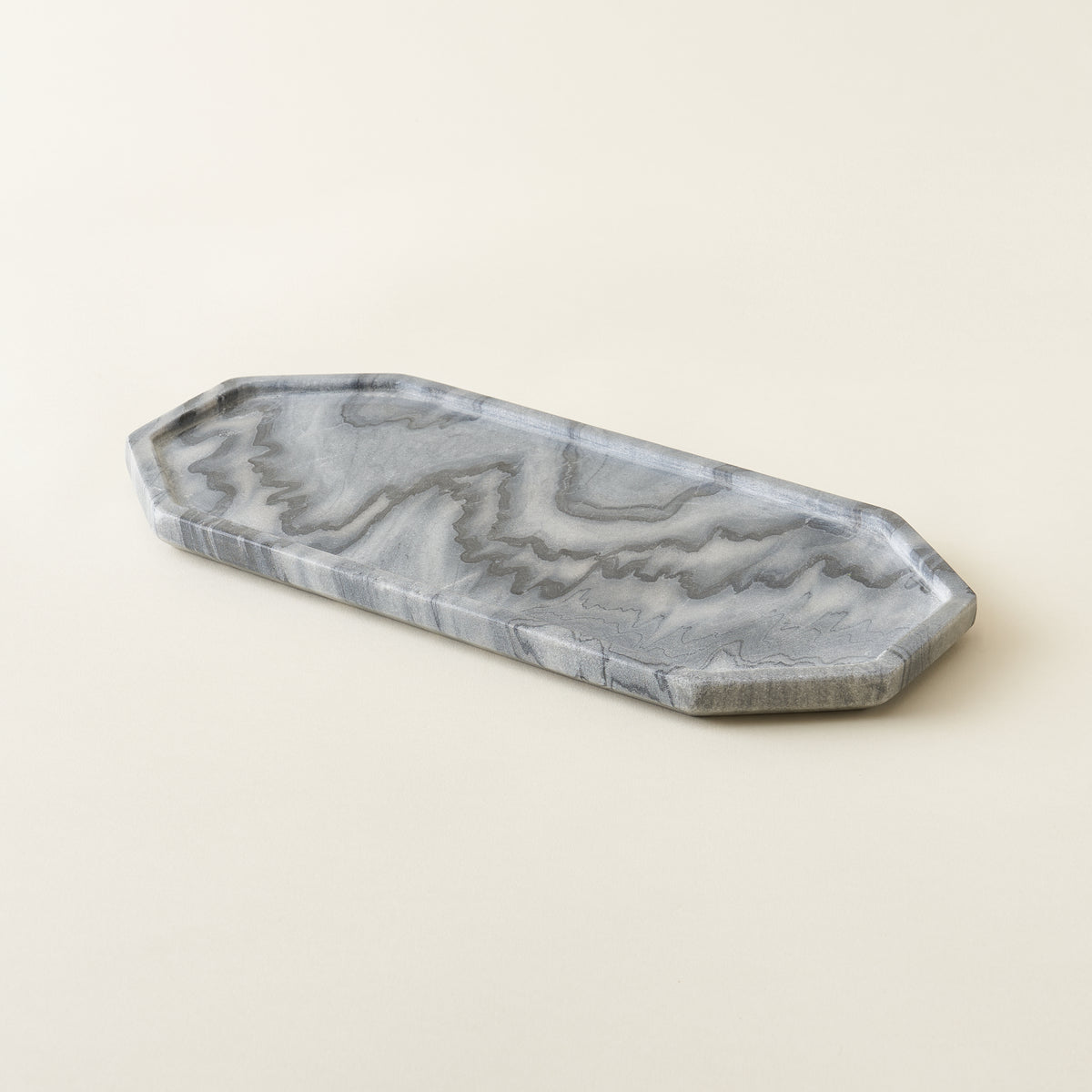 Alicia Gray Serving Tray KATE MARKER HOME