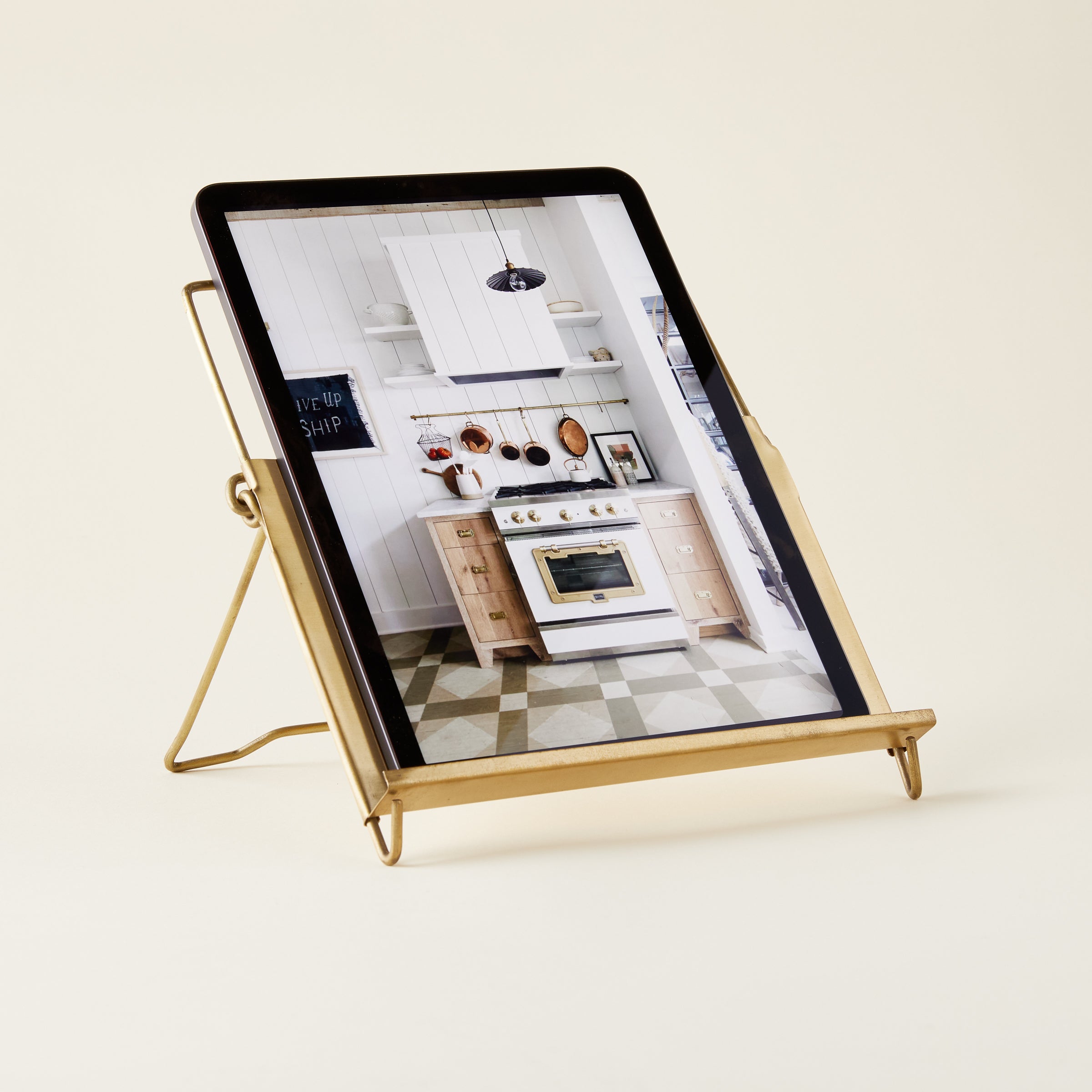 Brass Tablet Stand