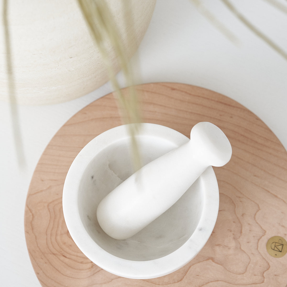 Marble Mortar & Pestle