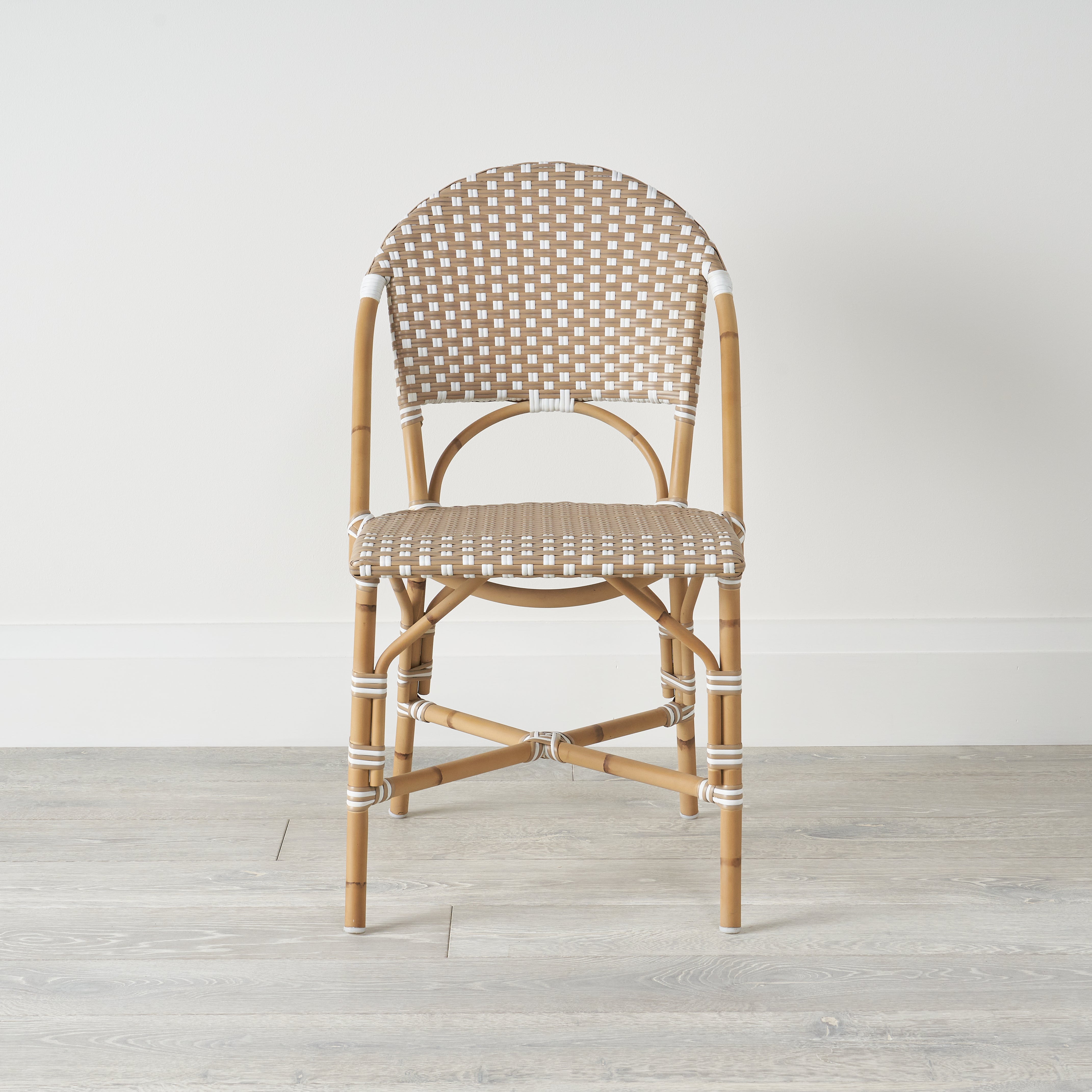 Faux Rattan Dining Chair (Floor Sample)