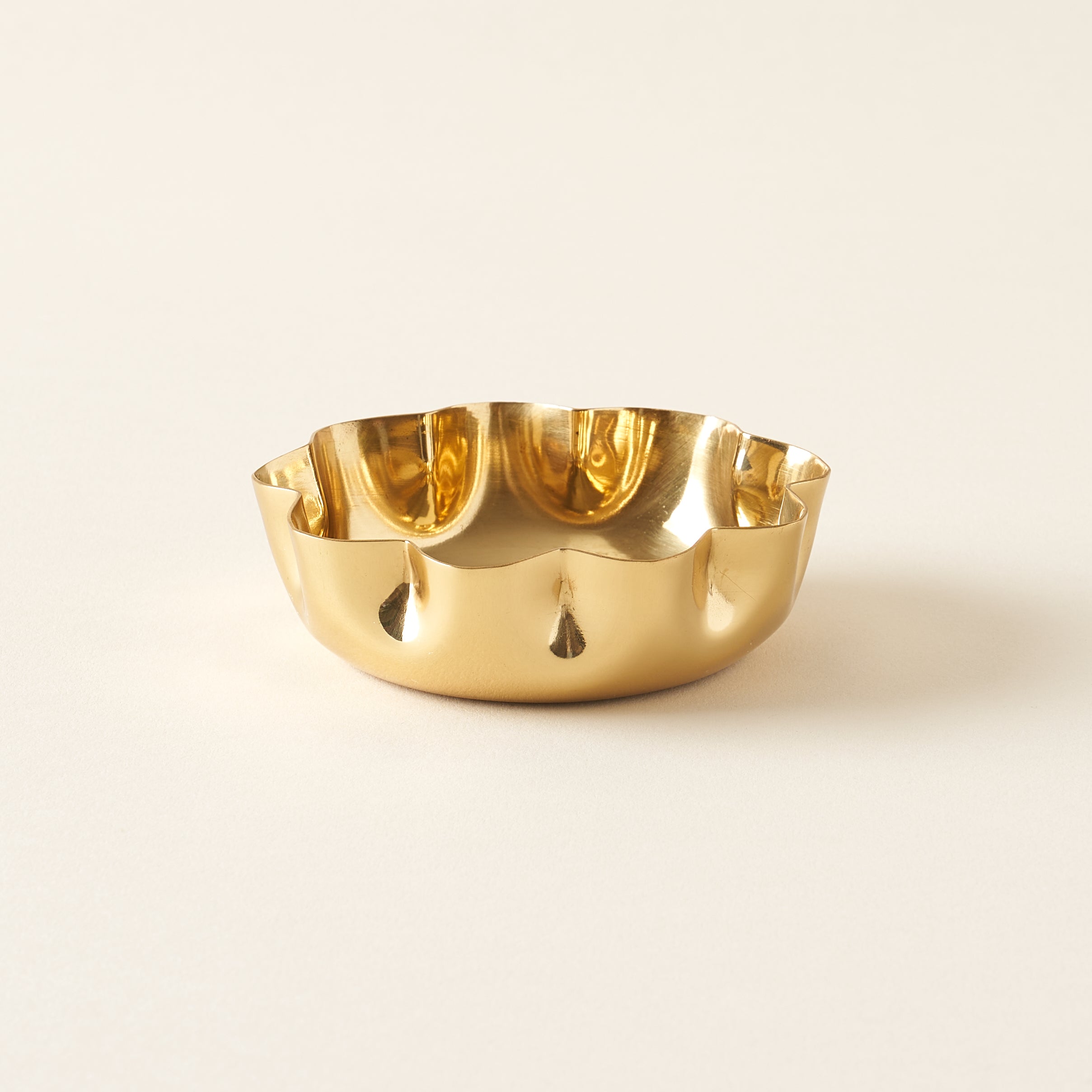 Hand-shaped Brass Bowls