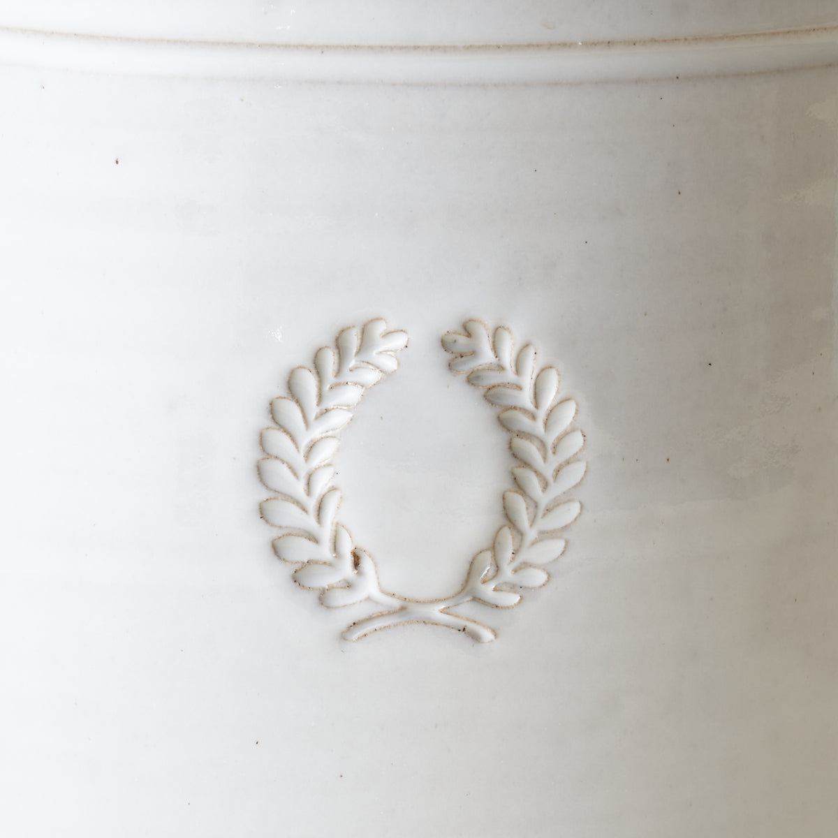 Farmhouse Crock  White Handmade Stoneware Crock – Cassandra's Kitchen