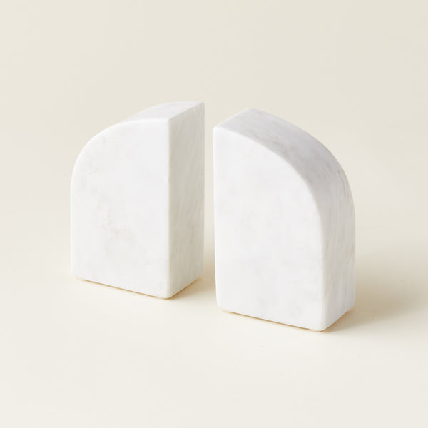 Somerset Marble Bookends