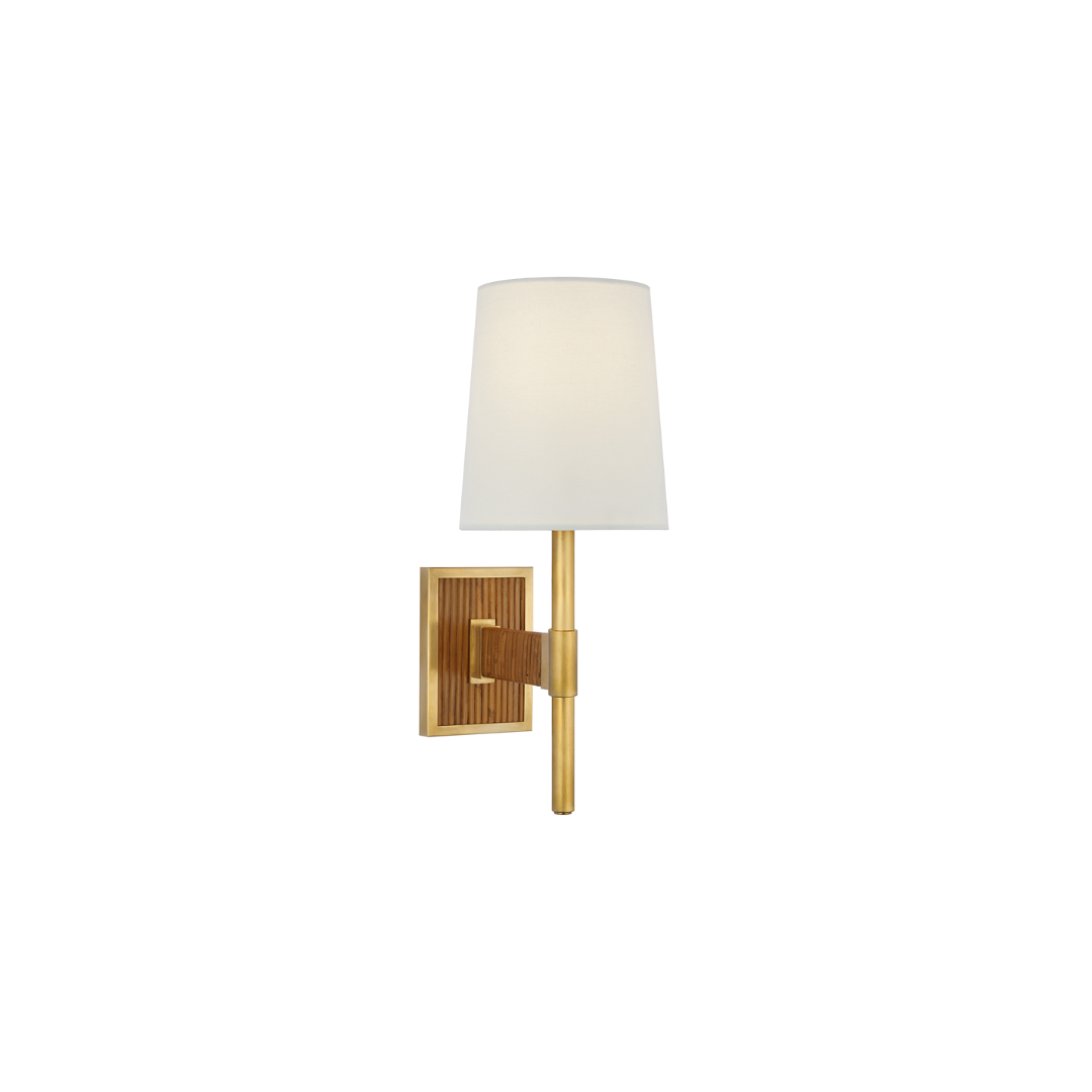 Elle Small Single Sconce (Designer Overstock)