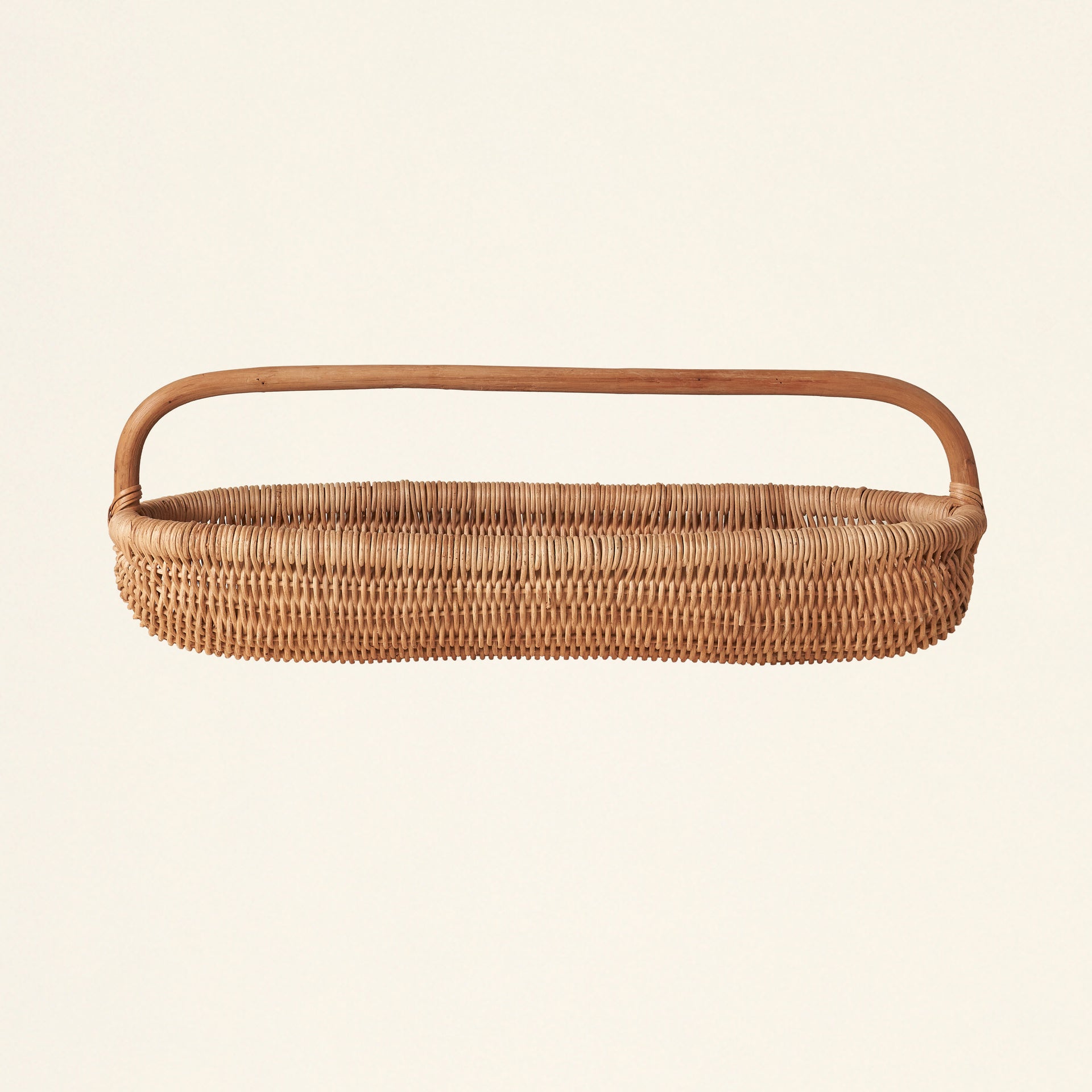 Rattan Basket with Handle