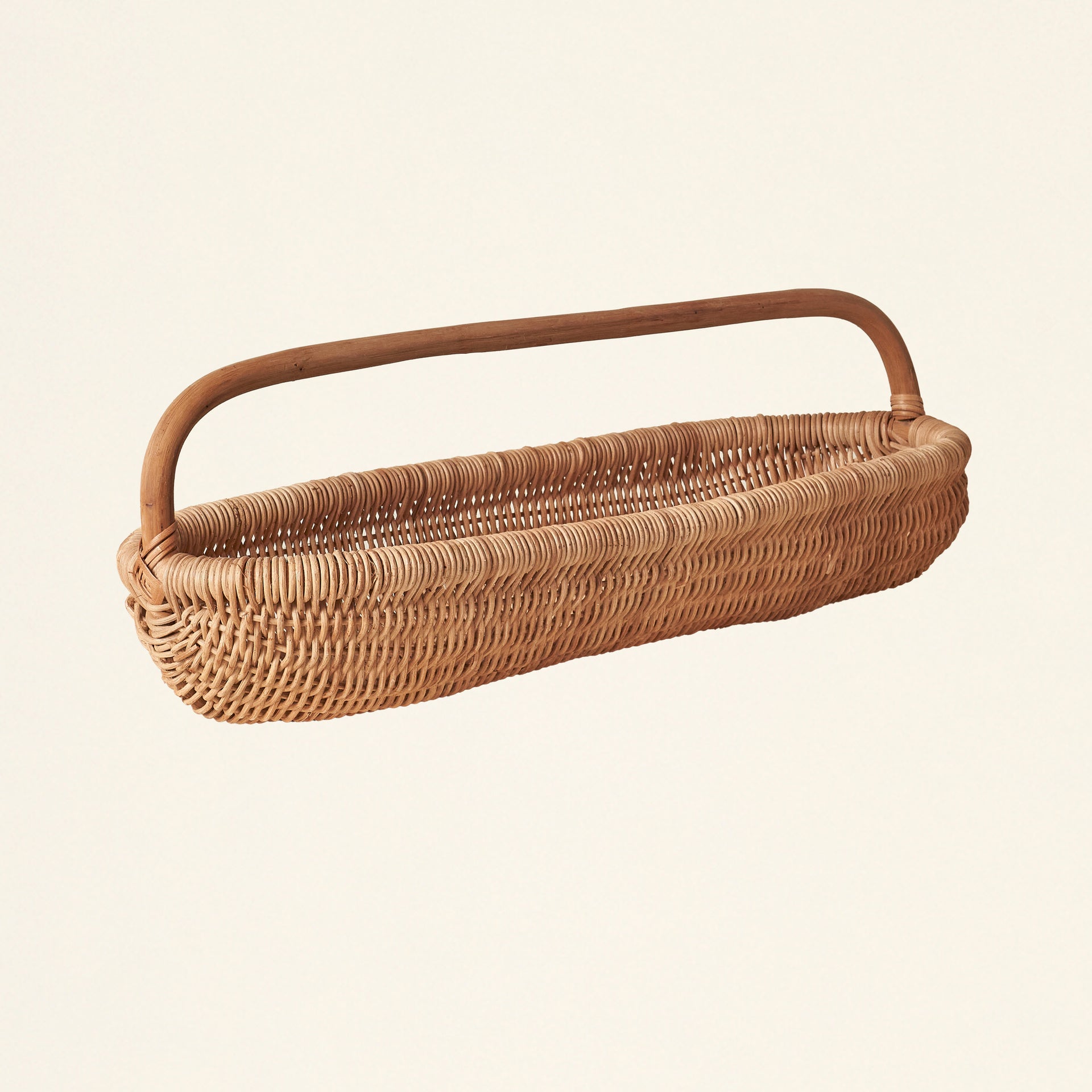 Rattan Basket with Handle
