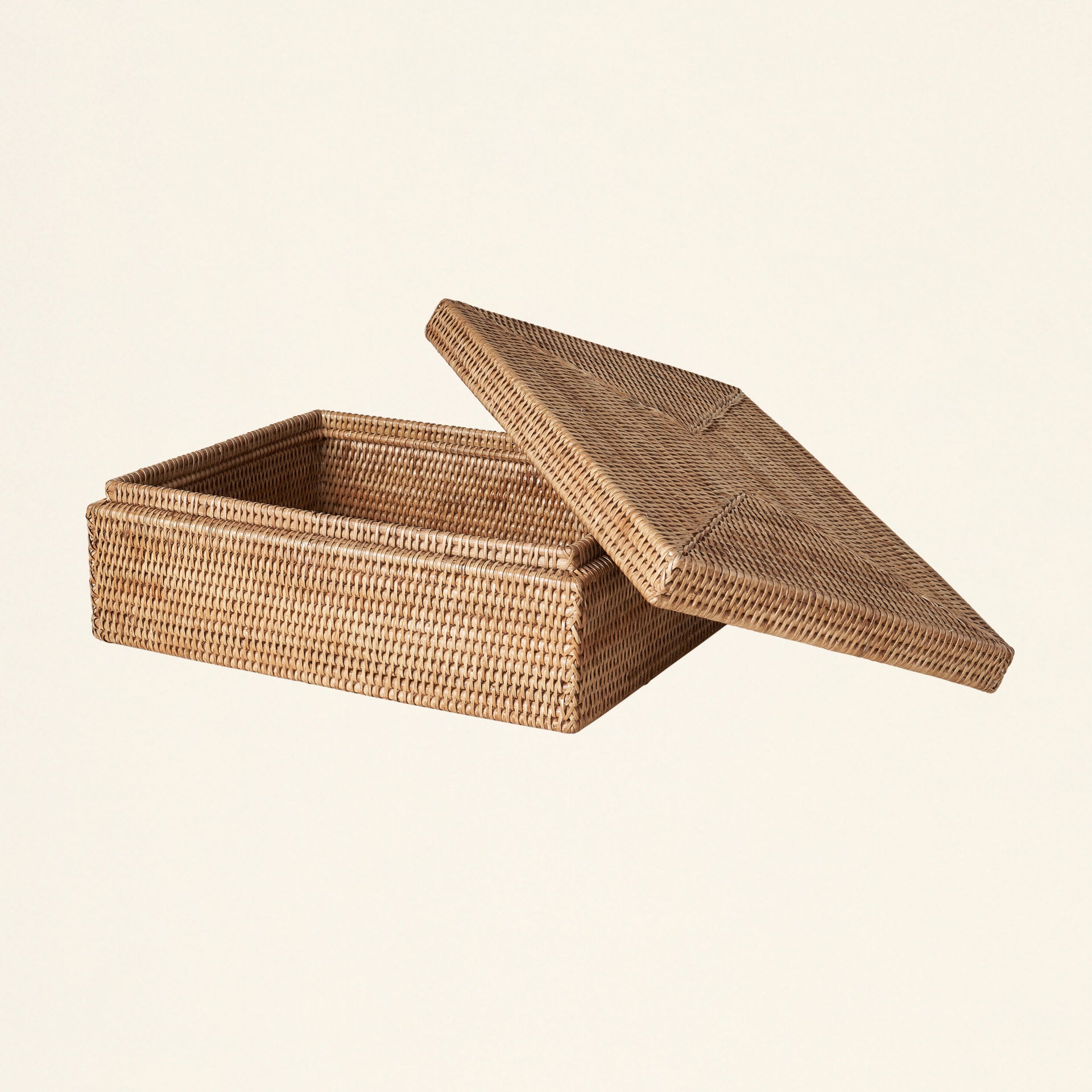 Rattan Storage Box with Lid