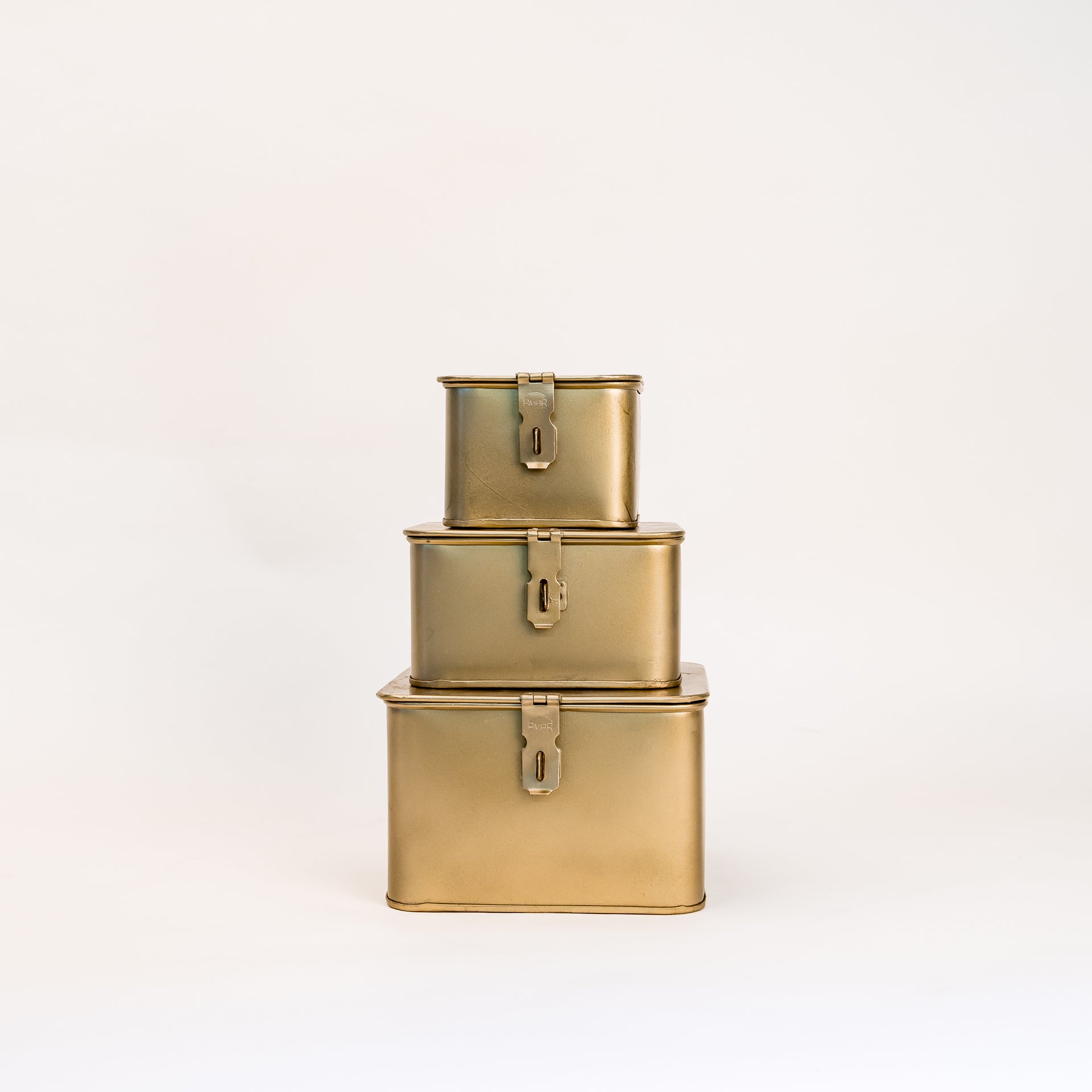 Square Brass Decorative Boxes- Individual