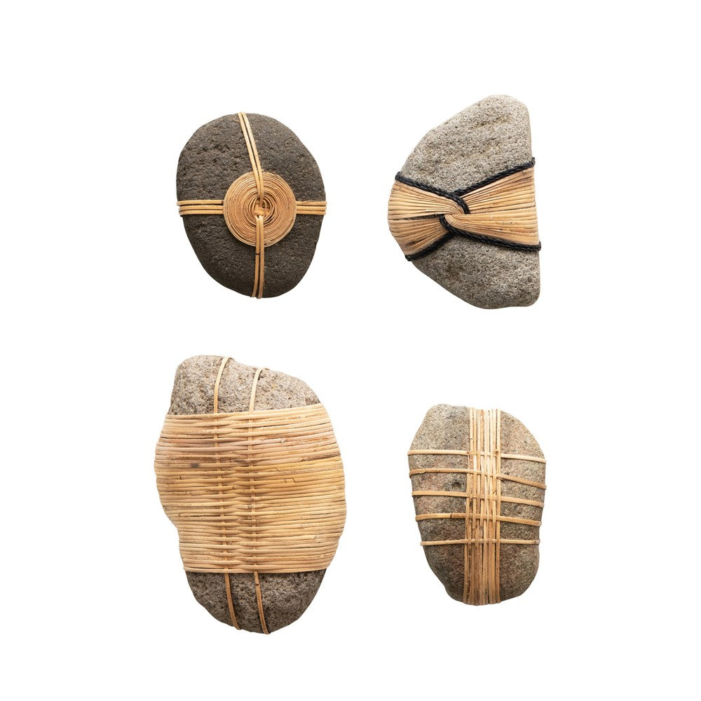 Wrapped River Stones