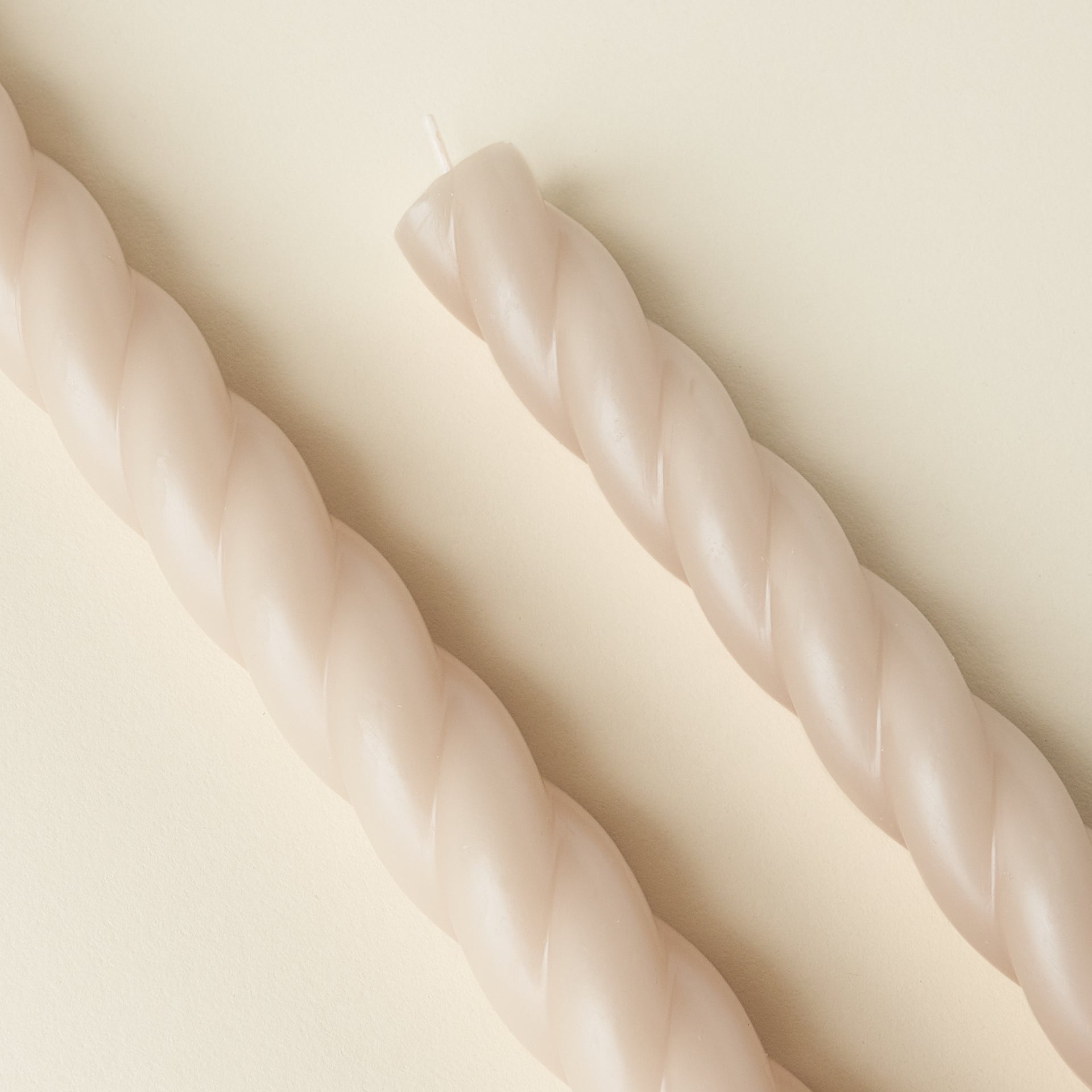 18" Twisted Taper Candles - Set of 2