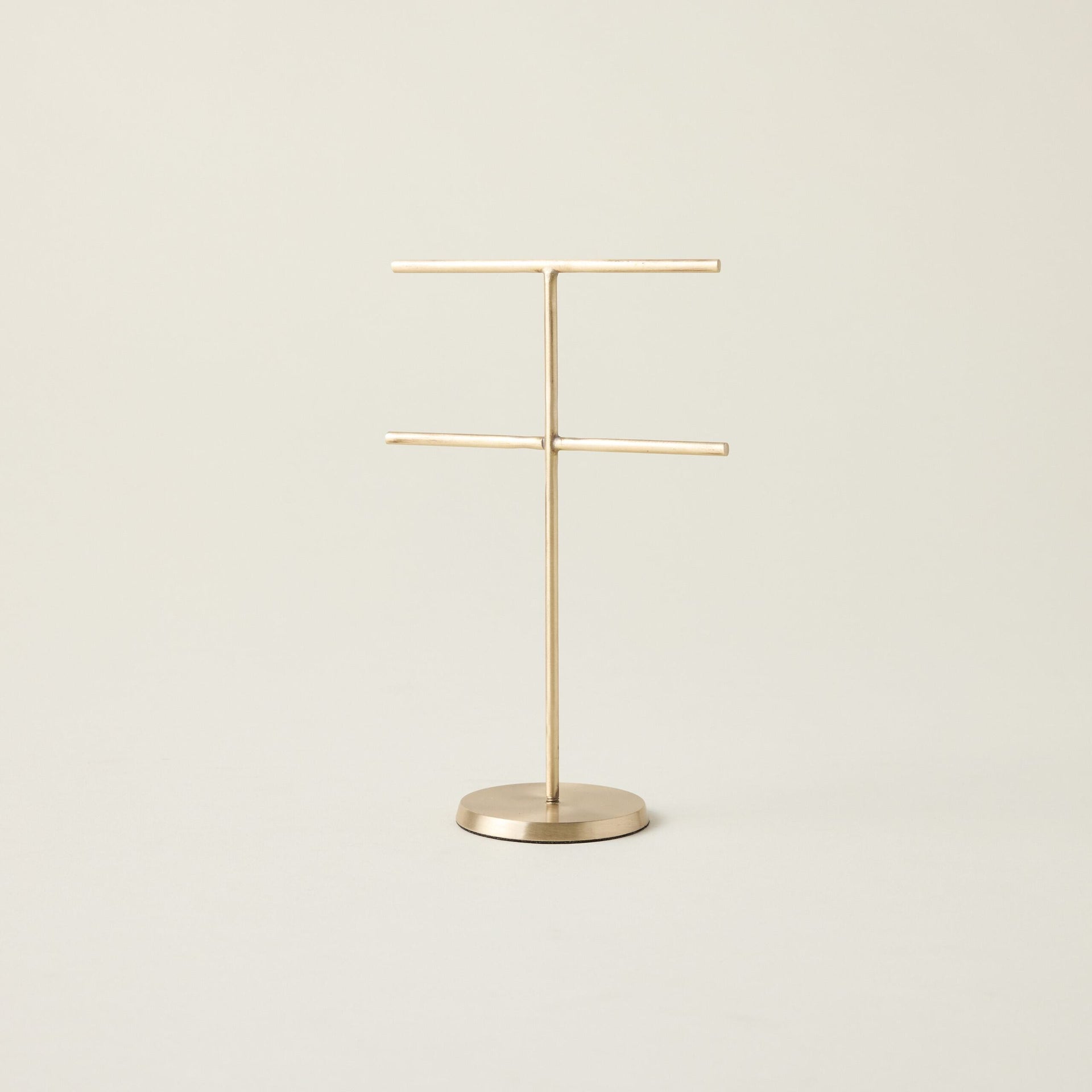 Stacked Brass Jewelry Stand