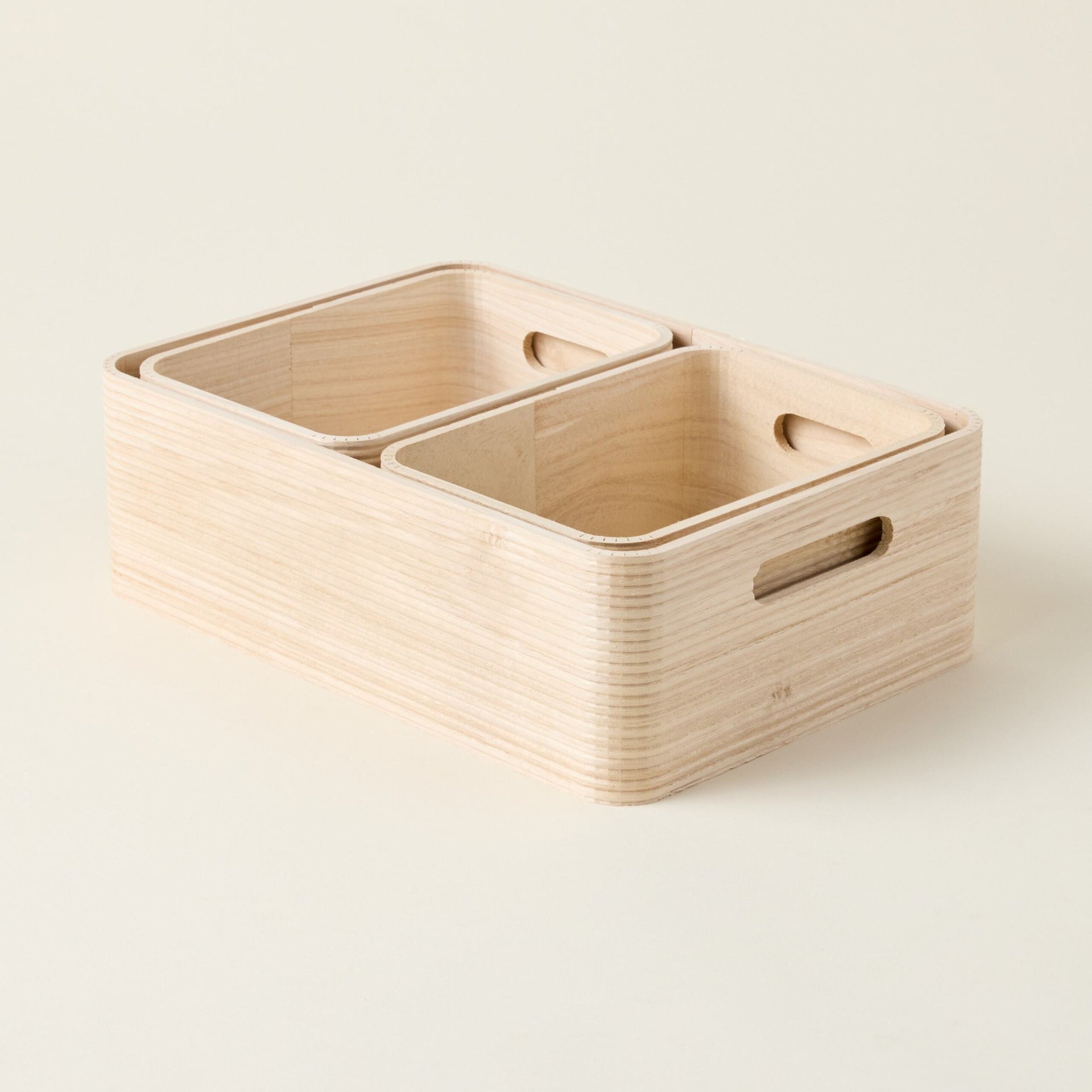 Paulownia Wood Nesting Container