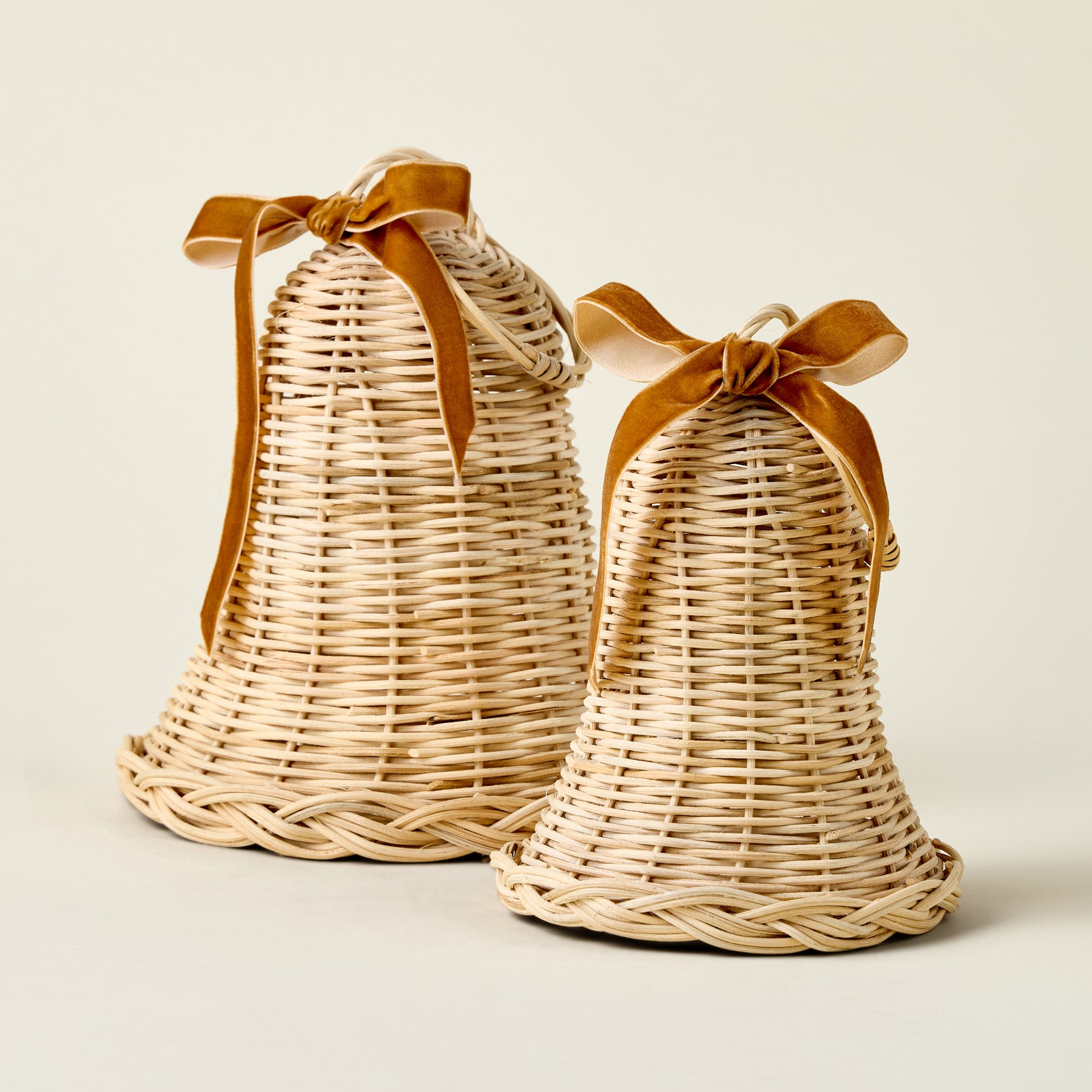 Natural Rattan Bell