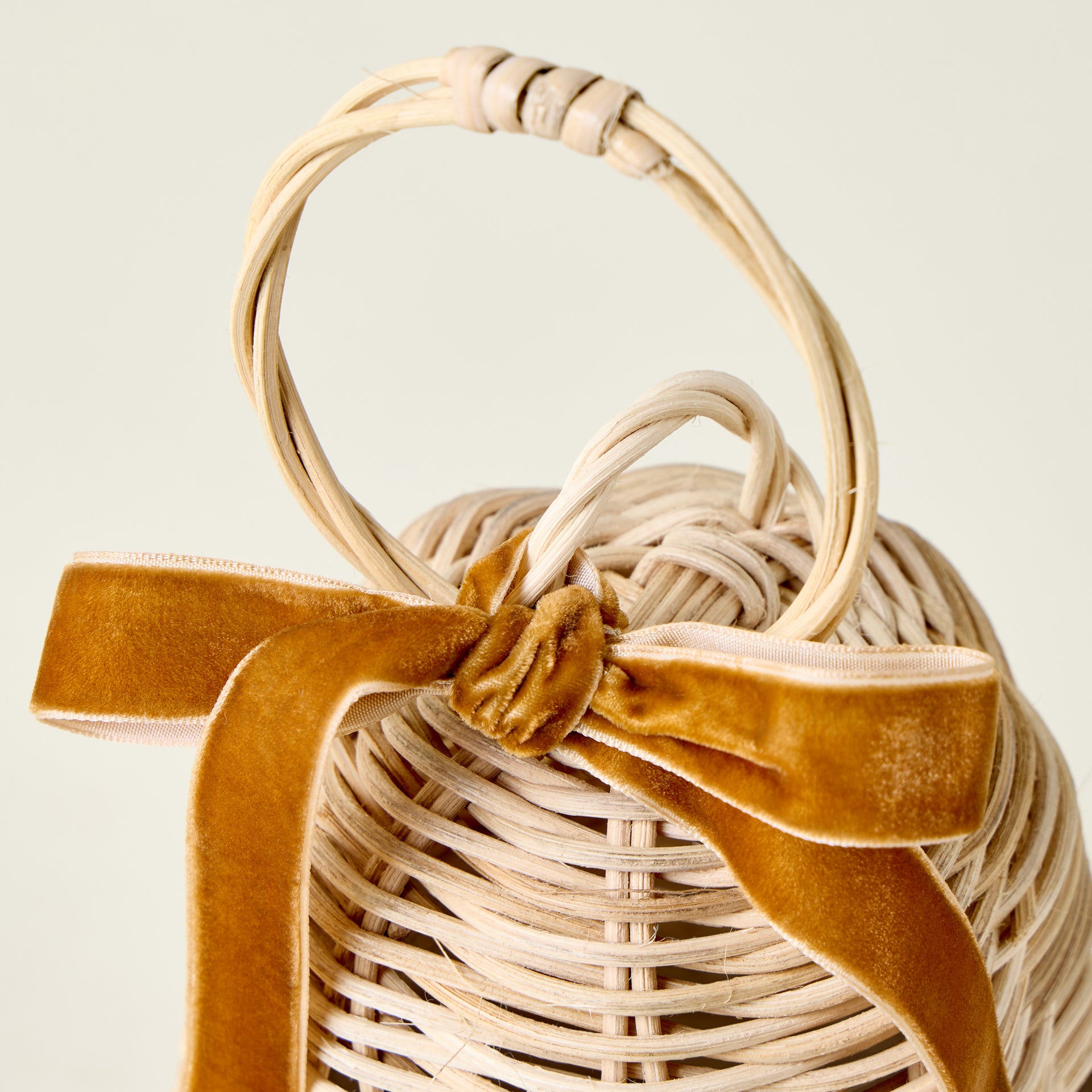 Natural Rattan Bell