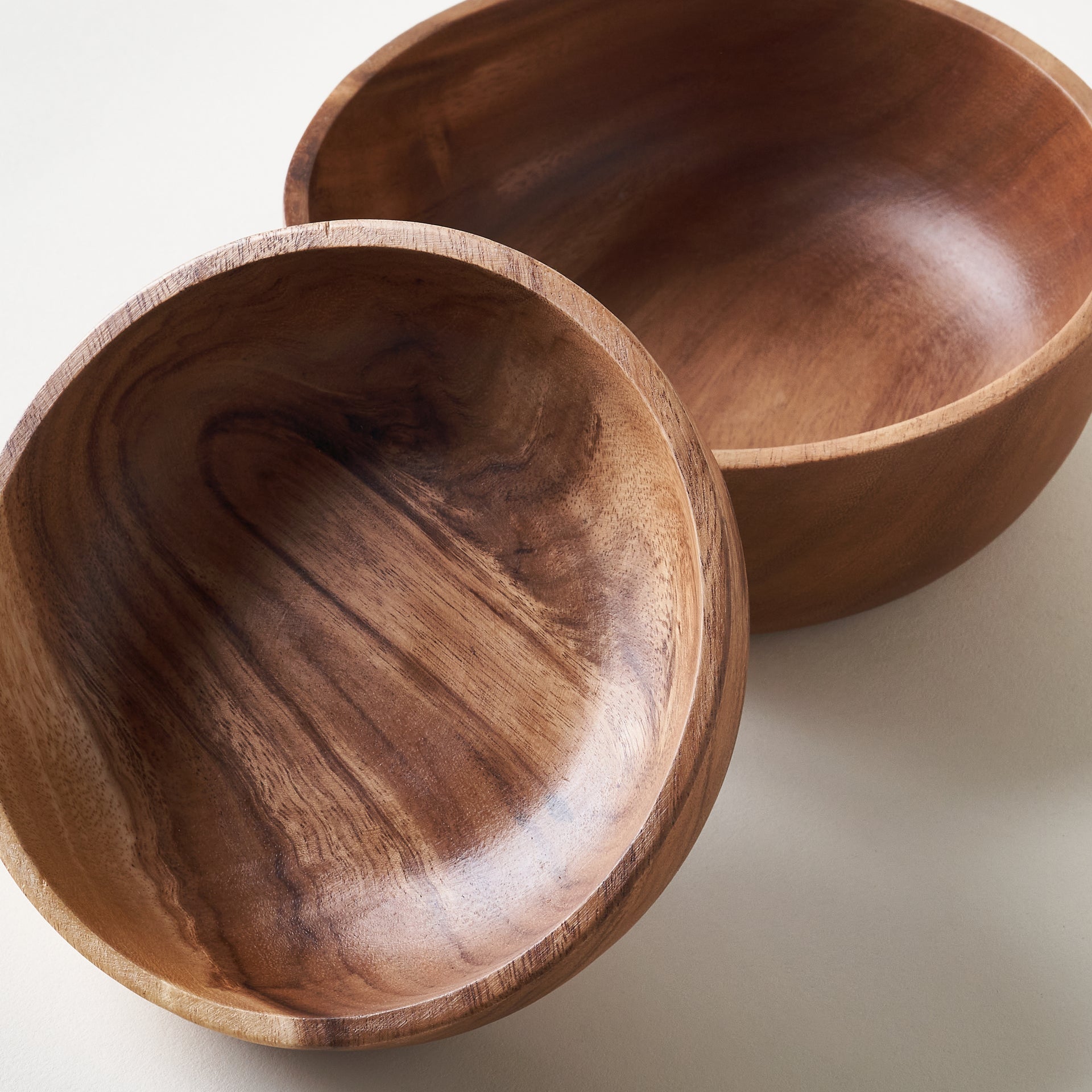 Acacia Wood Bowls