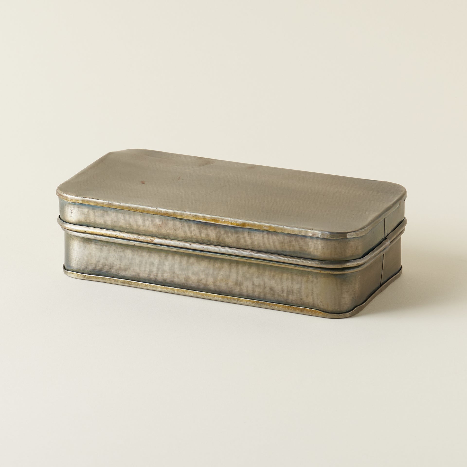 Antique Brass Metal Box