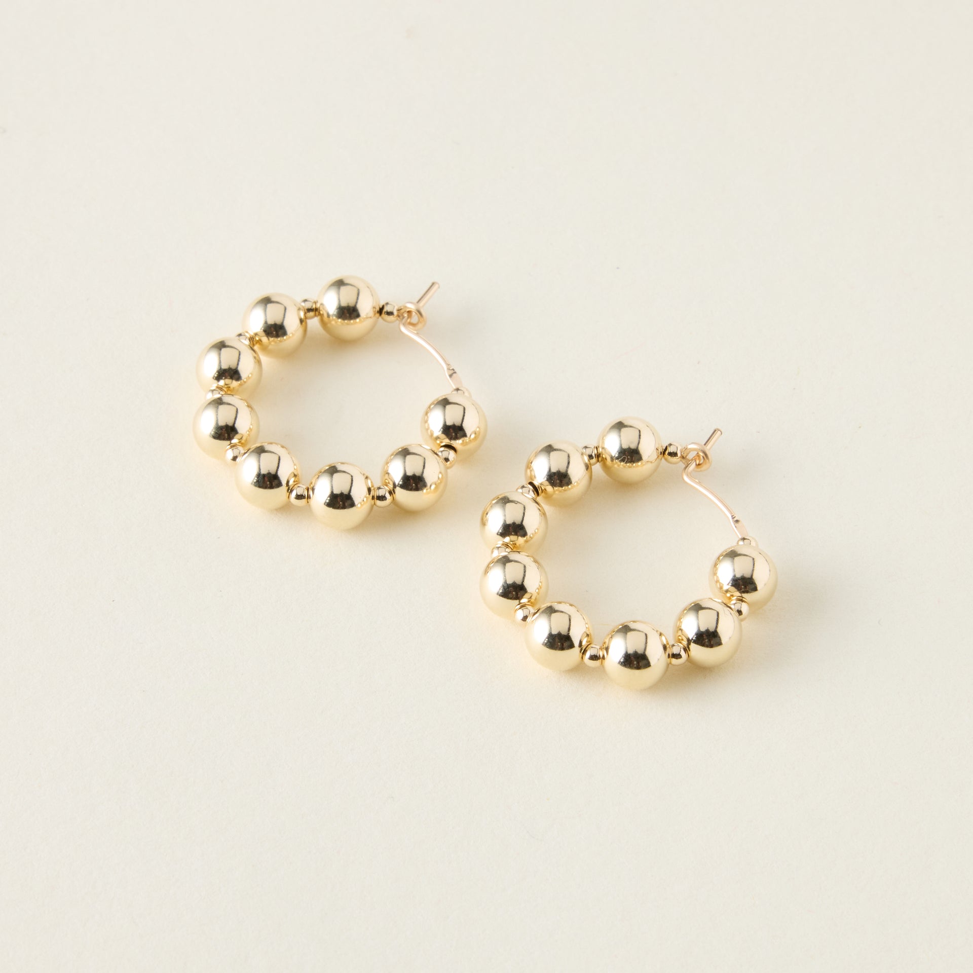 Ba Fa 14k Hoops