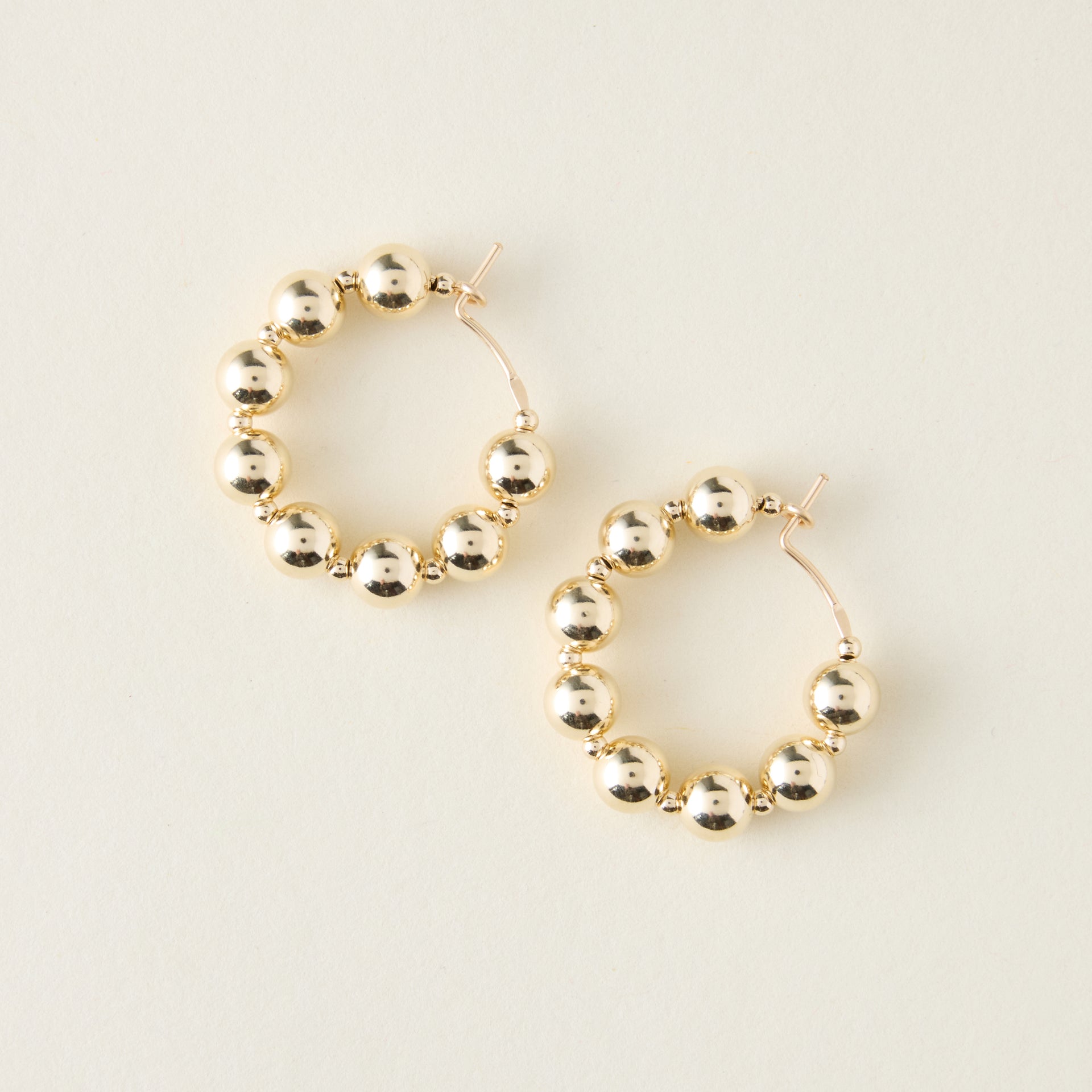 Ba Fa 14k Hoops