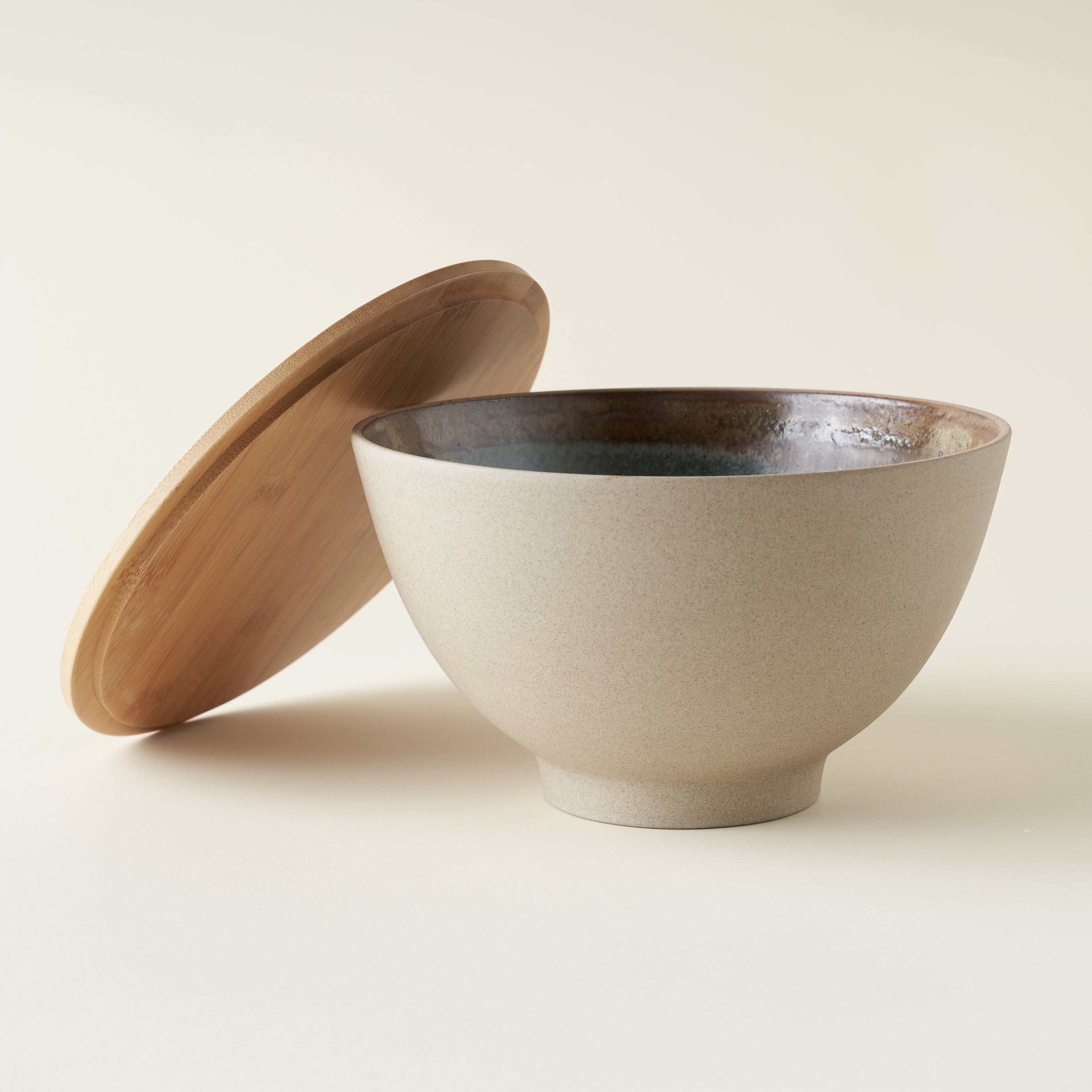 Bamboo Lidded Bowl