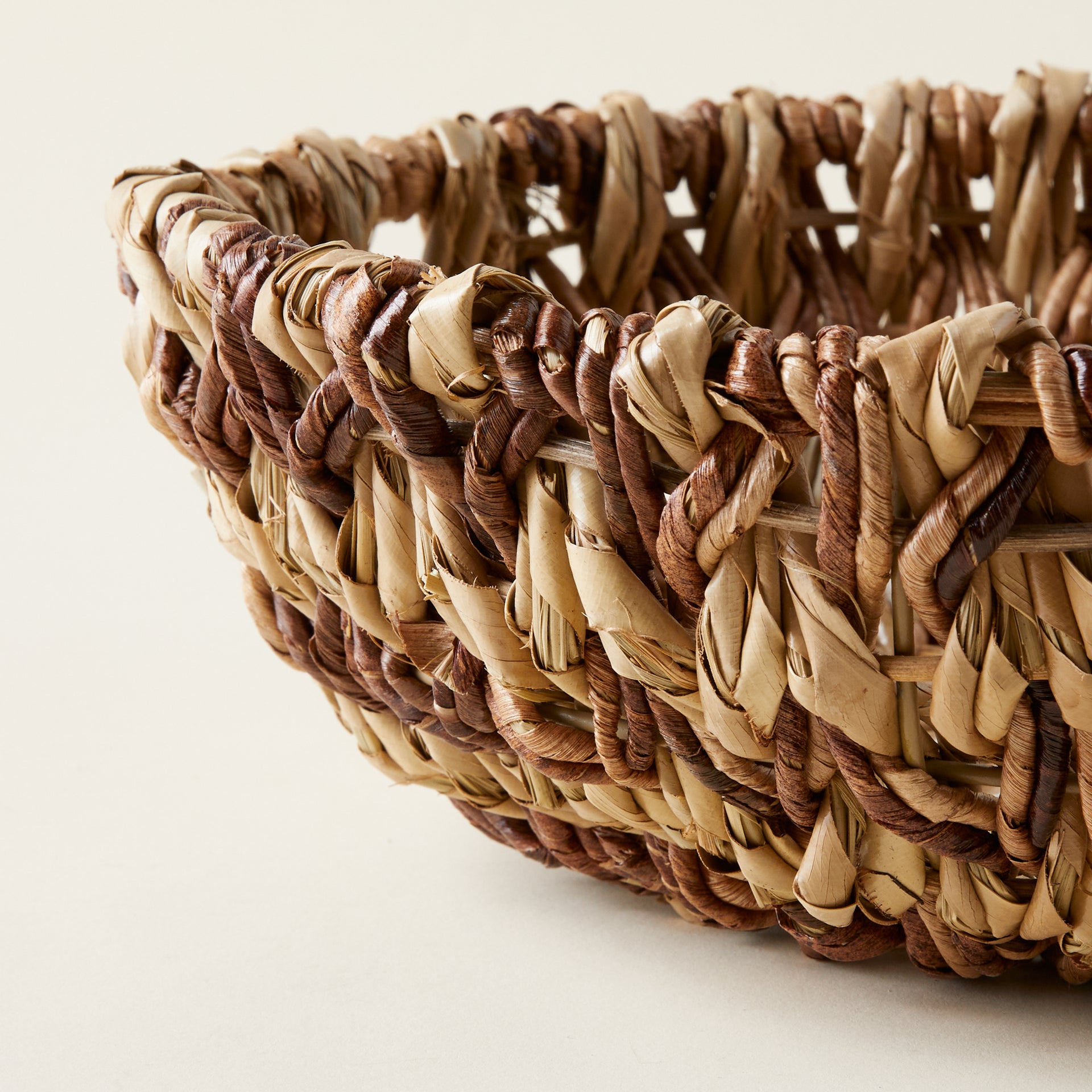 Buri & Banana Fiber Basket