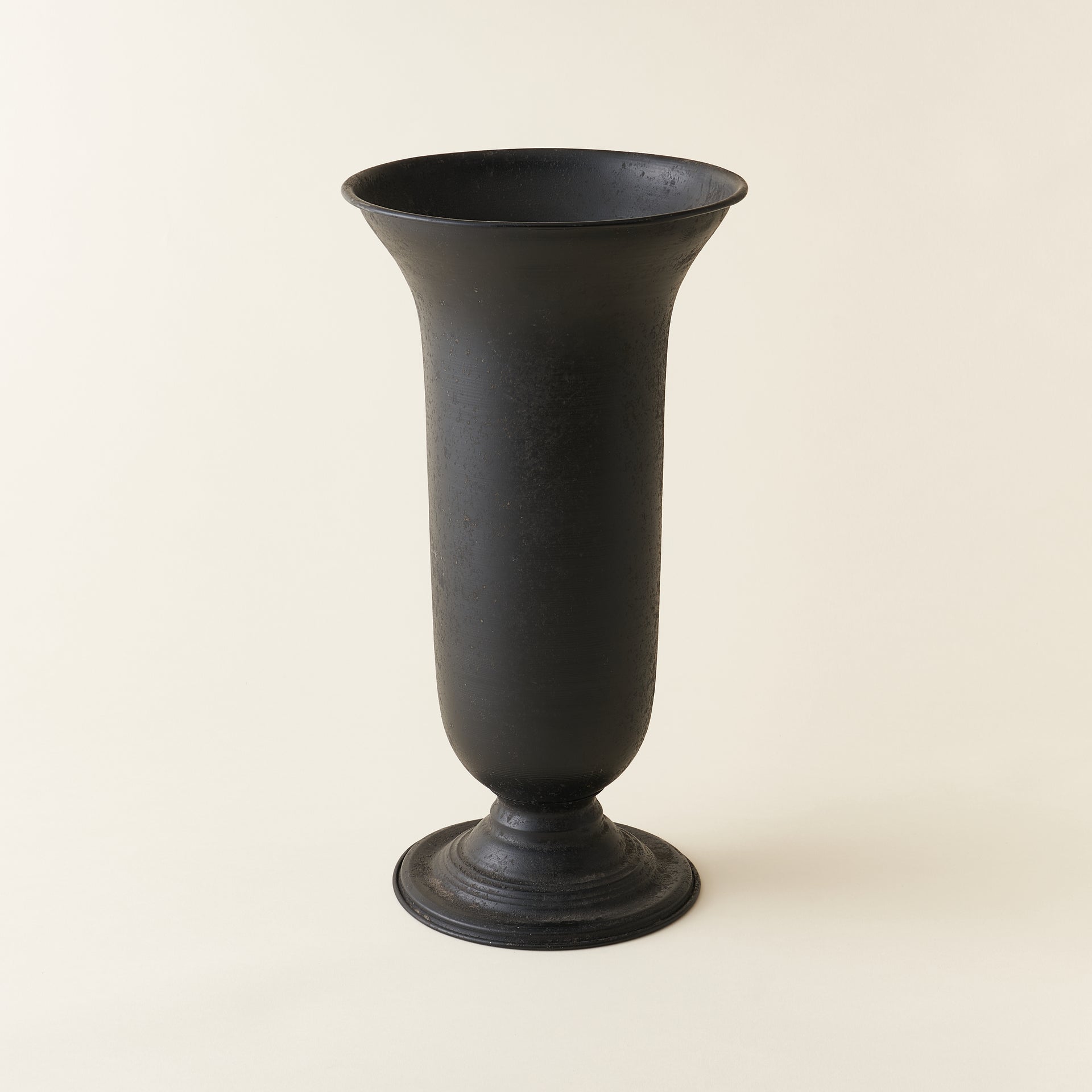 Black Metal Vase