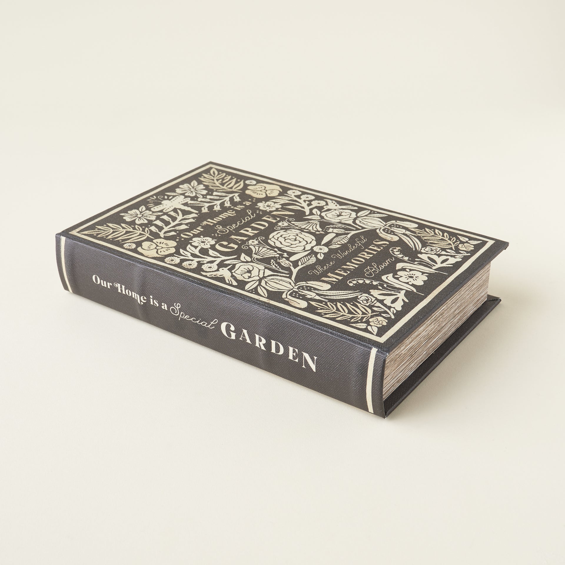 Book Storage Box - Home is a Special Garden