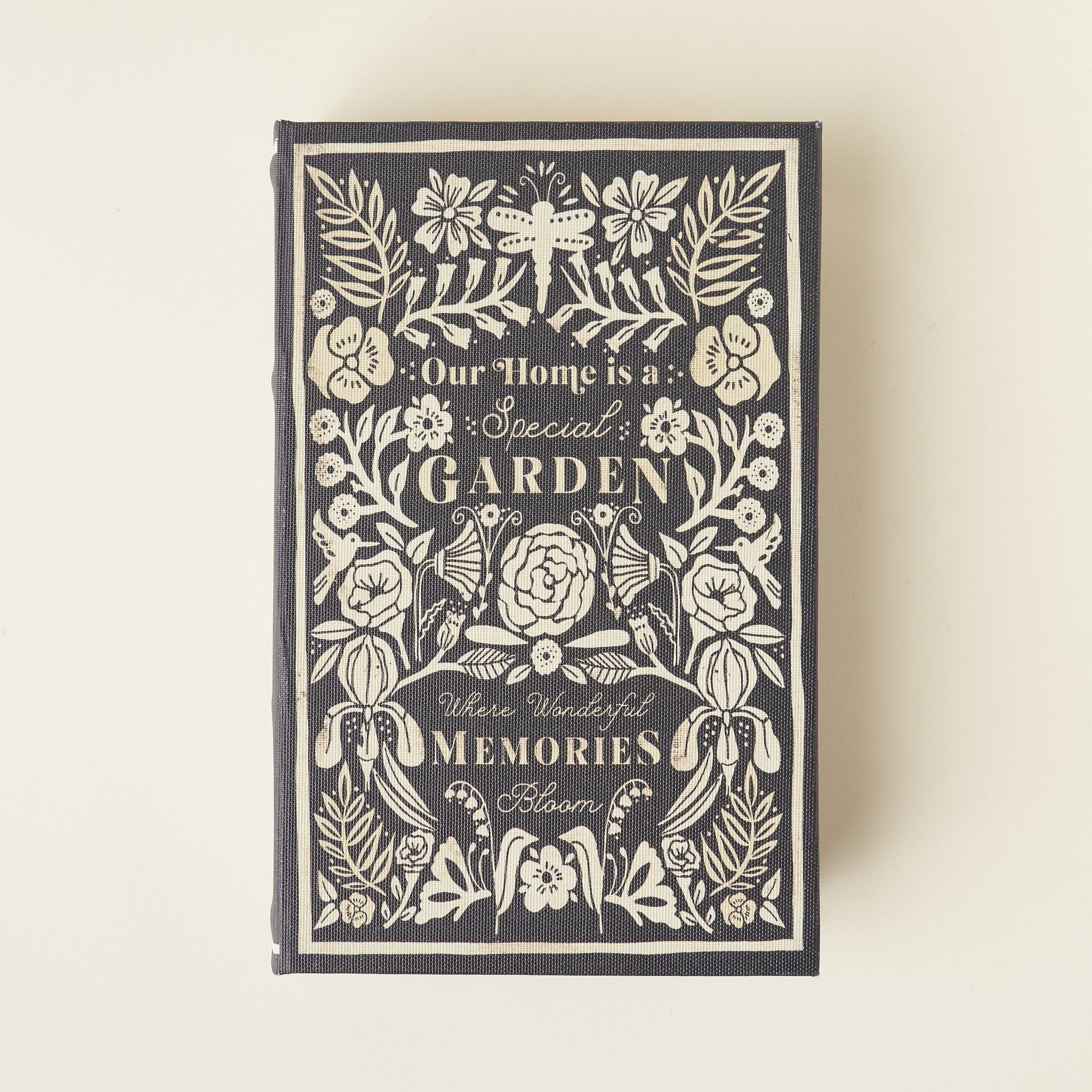 Book Storage Box - Home is a Special Garden