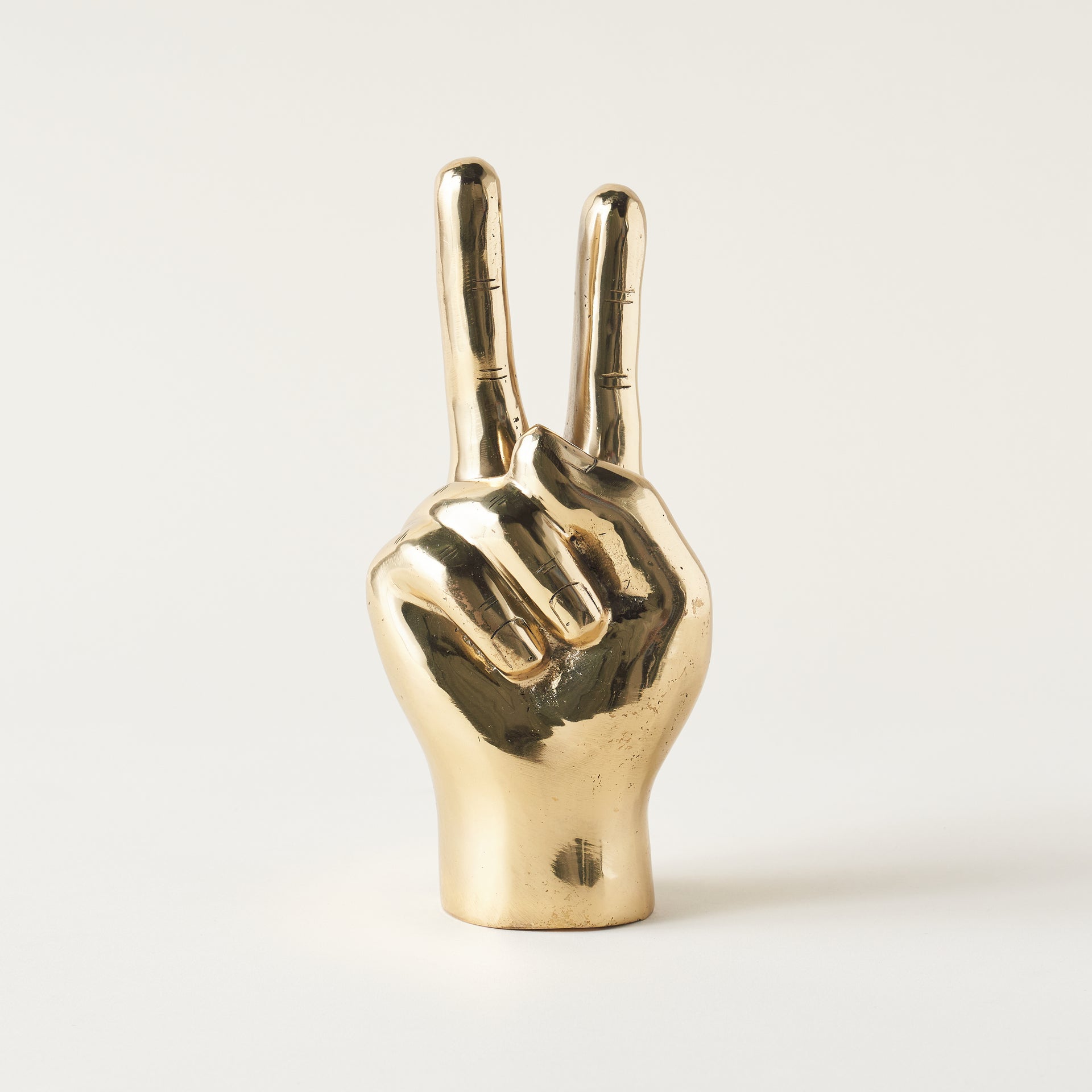 Brass Hand Sculpture