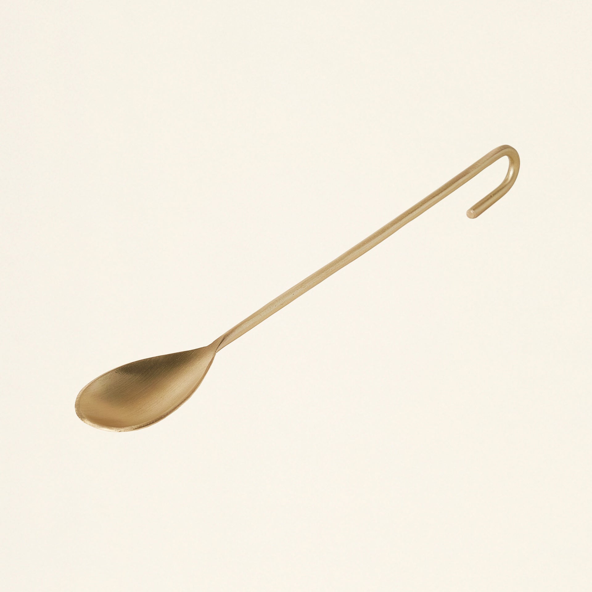 Brass Jar Spoon