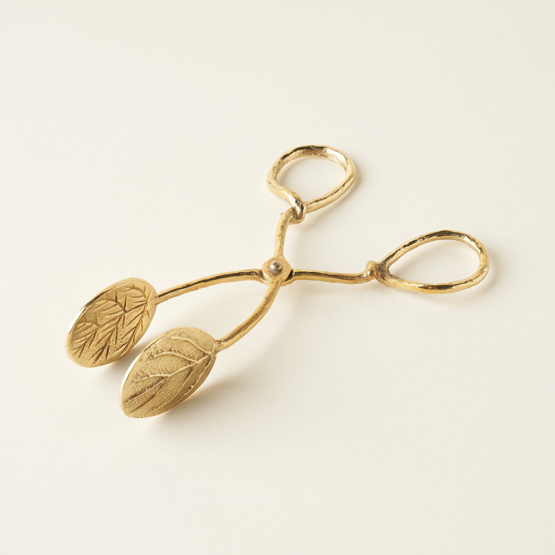 Brass Leaf Tongs