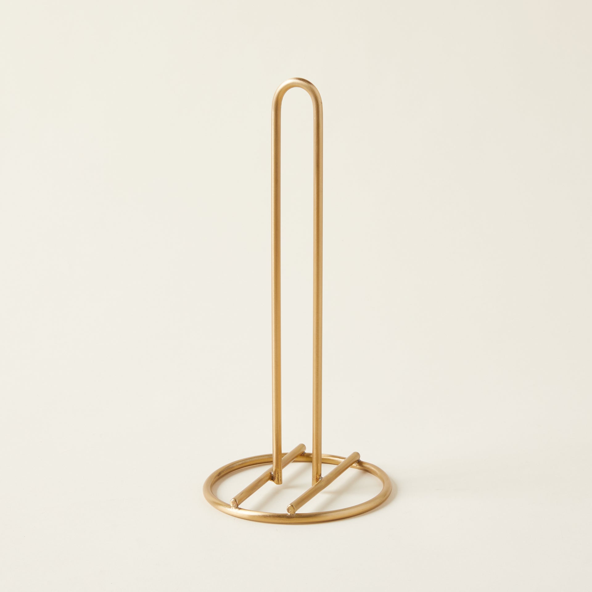 Brass Paper Towel Holder