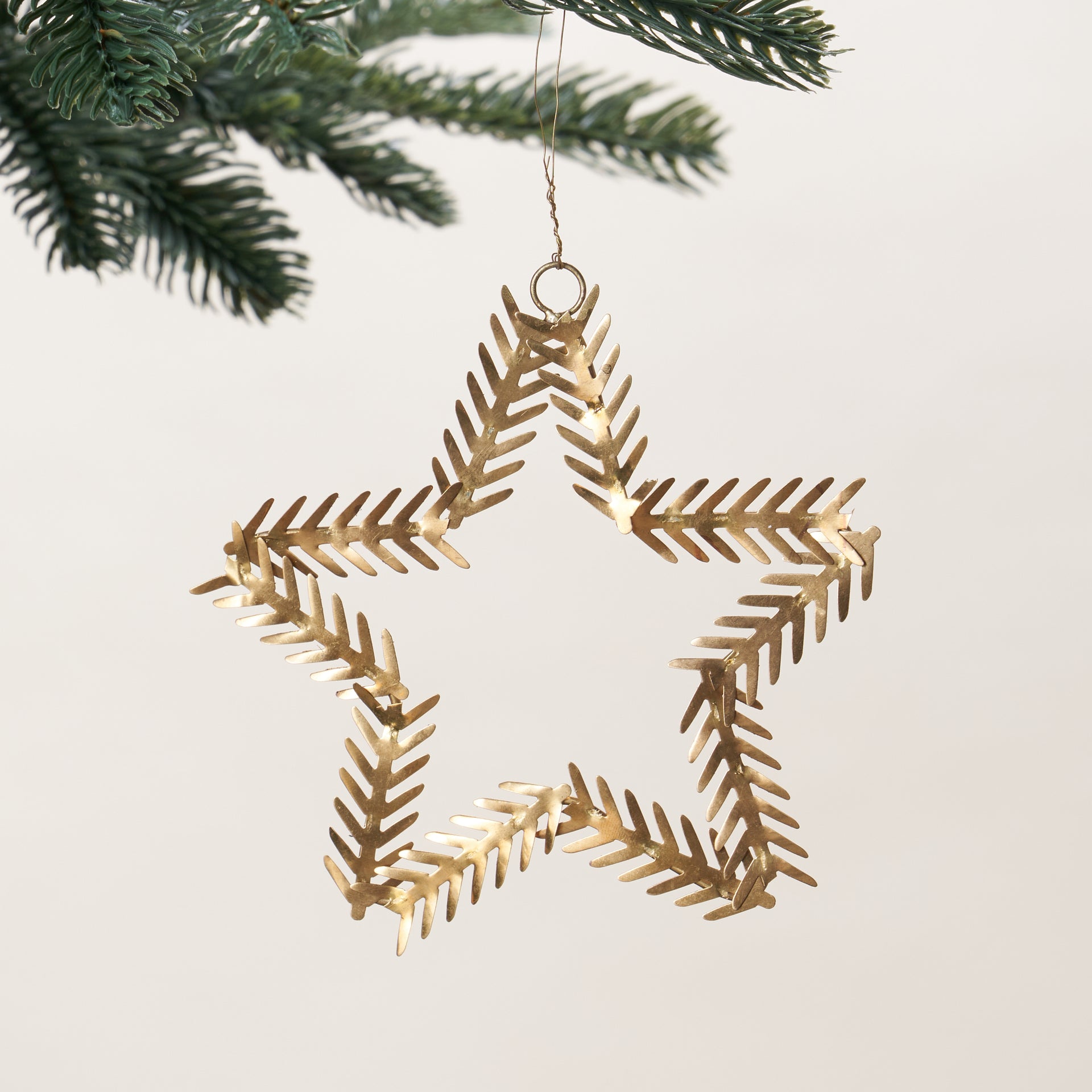 Brass Star Ornament