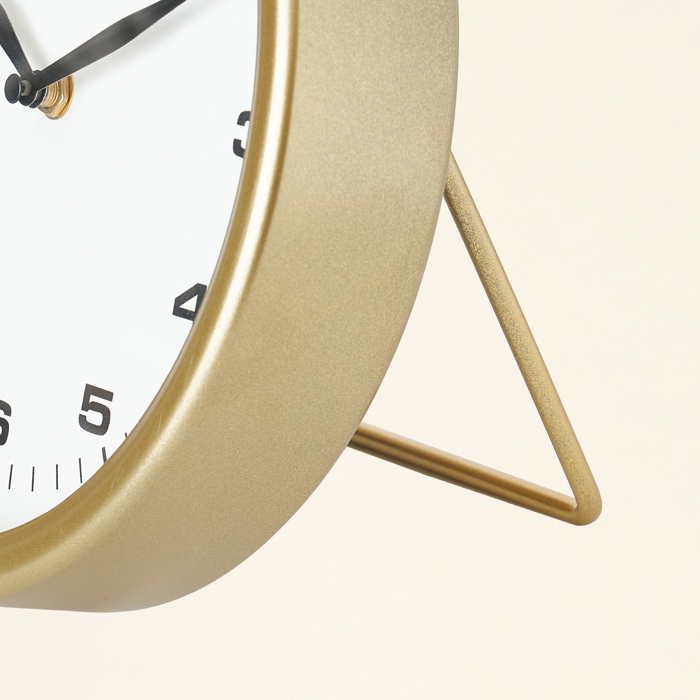 Brass Table Clock – KATE MARKER HOME