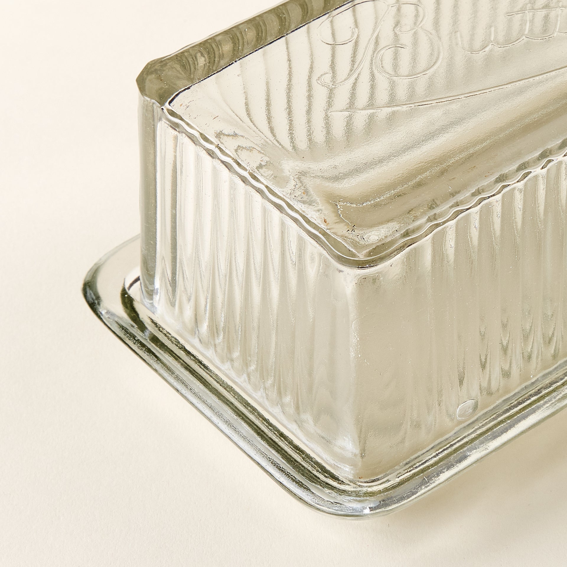 Glass Butter Dish