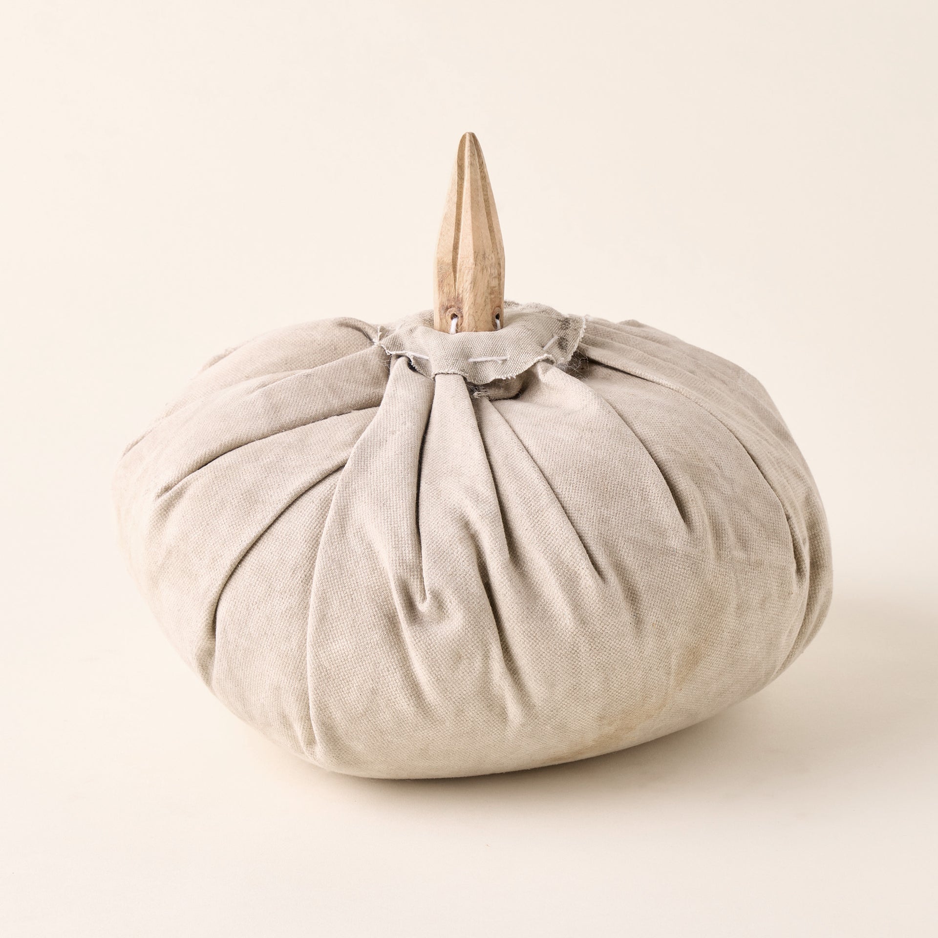 Vintage Canvas Pumpkin