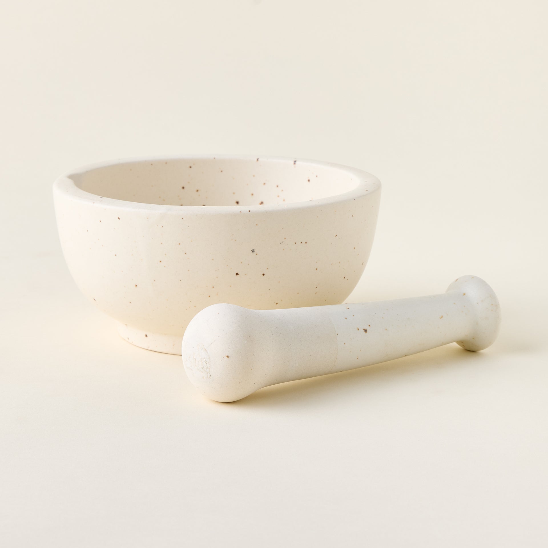 Stoneware Mortar & Pestle