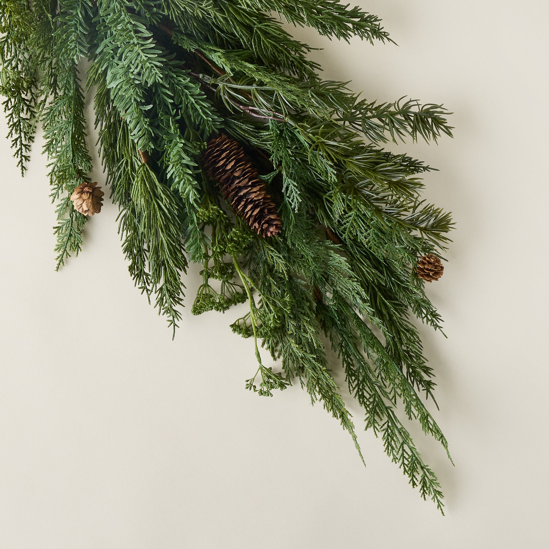 Faux Spruce & Pine Garland