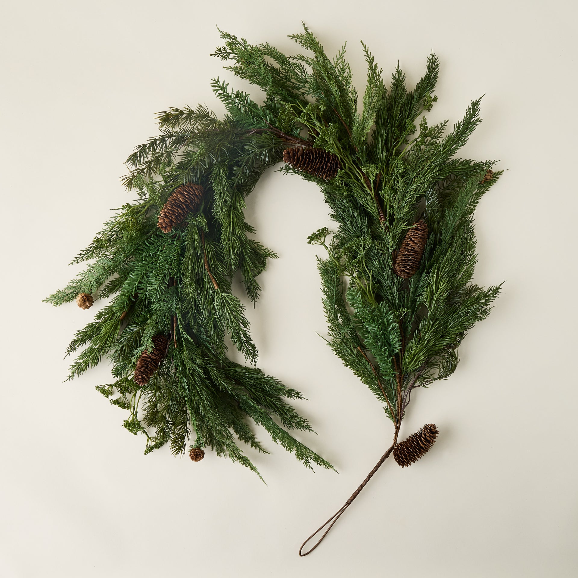 Faux Spruce & Pine Garland