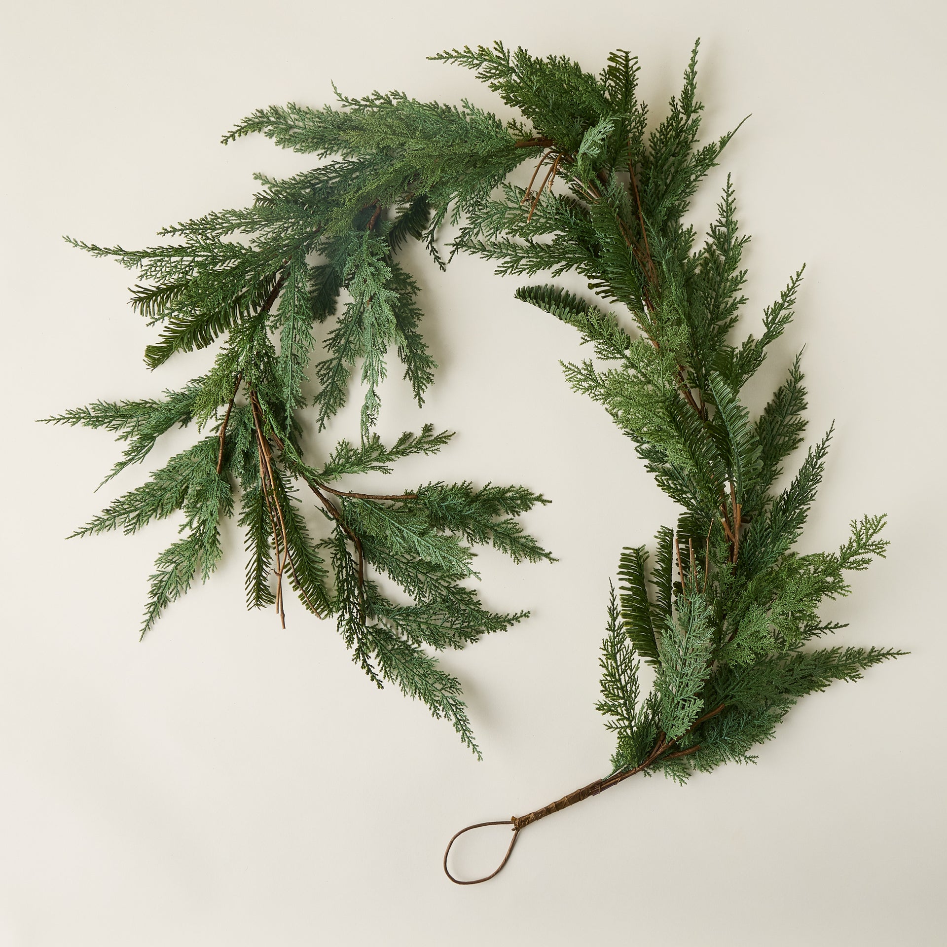 Faux Cedar Mix Garland