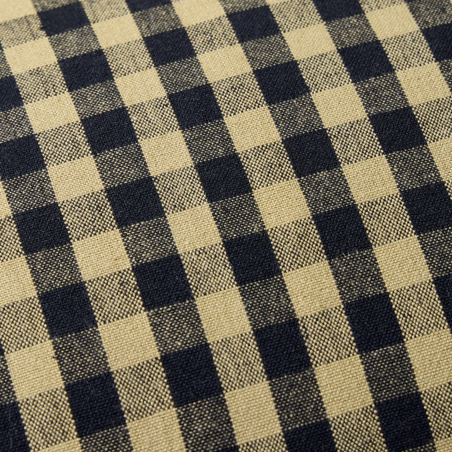 Gingham Ruffle Lumbar Pillow