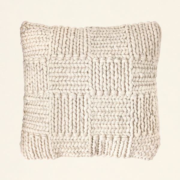 Chunky Knit Pillow