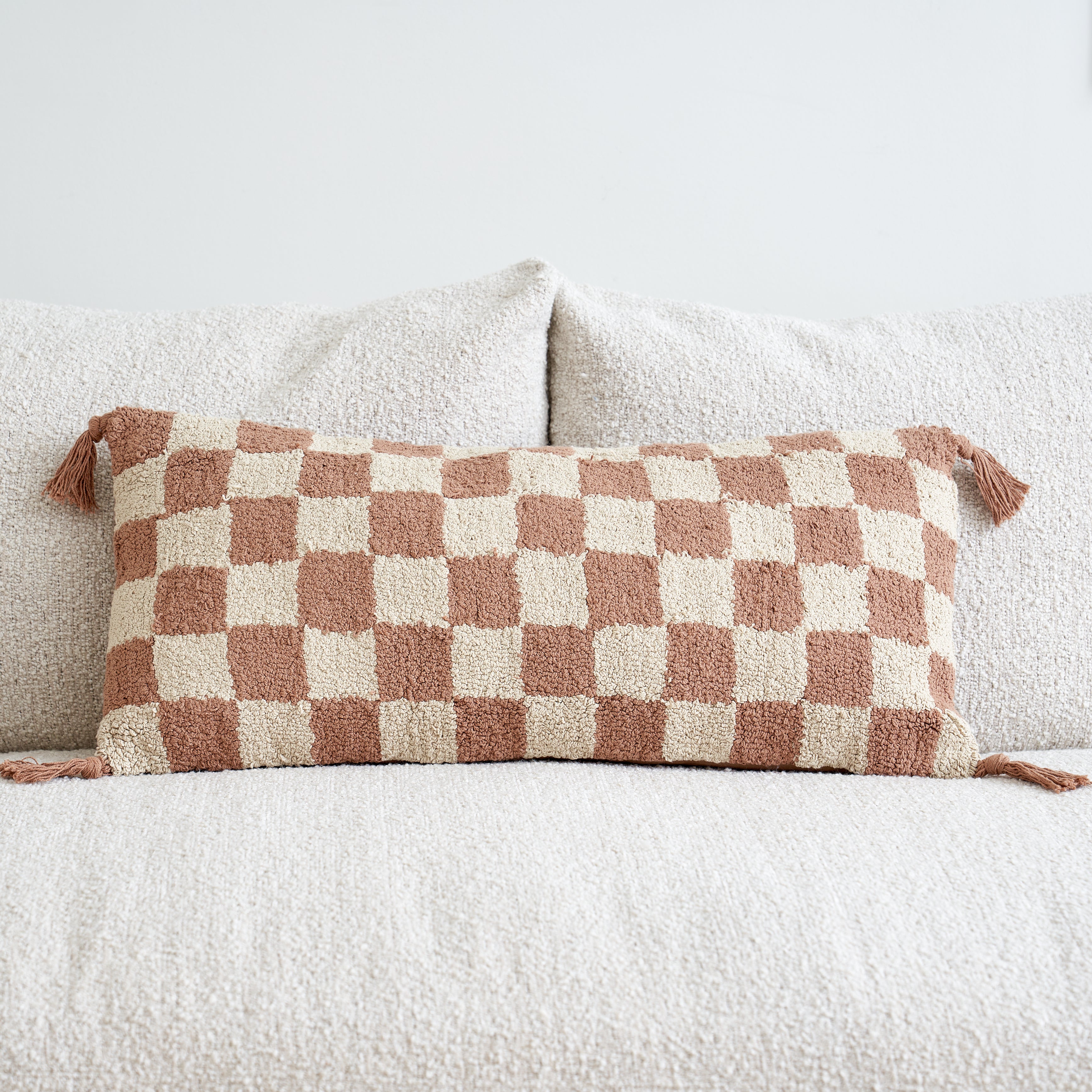 Shop Louis Vuitton Unisex Plain Decorative Pillows (LV CHECKMATE CUSHION,  M77863, M77864) by Mikrie