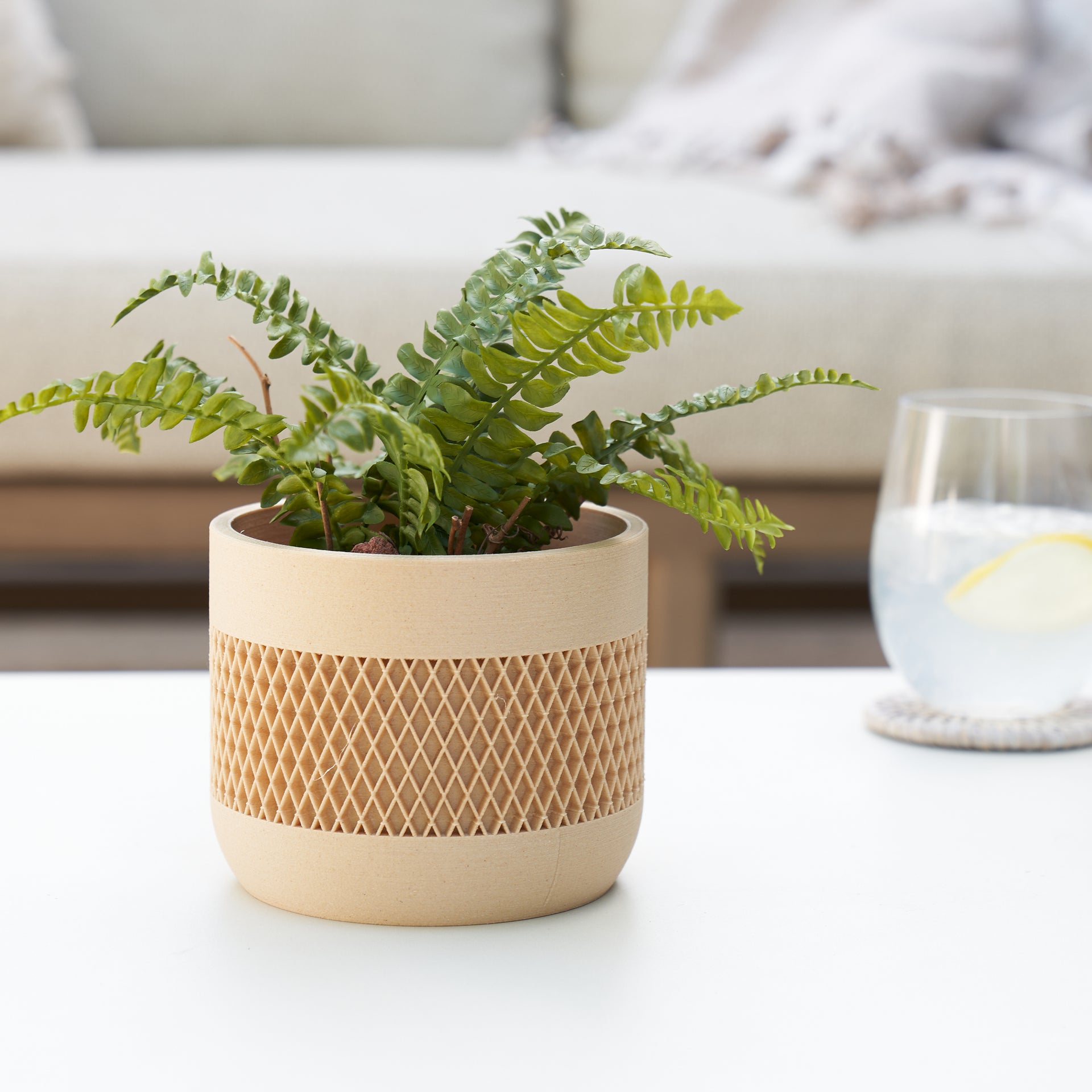 Faux Fern Drop-In