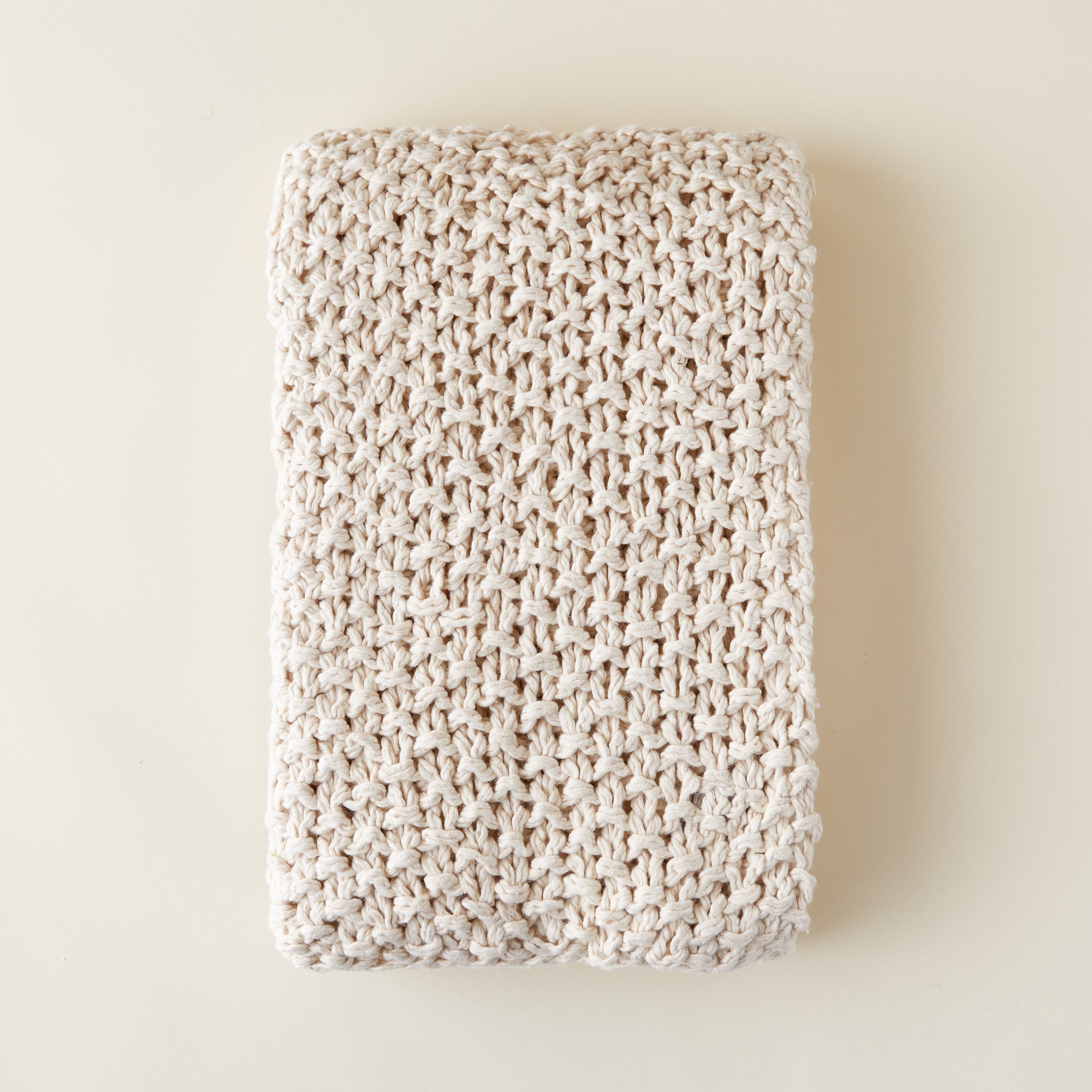 Cotton Crochet Throw
