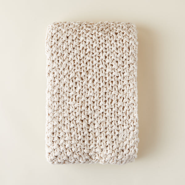 Cotton Crochet Throw