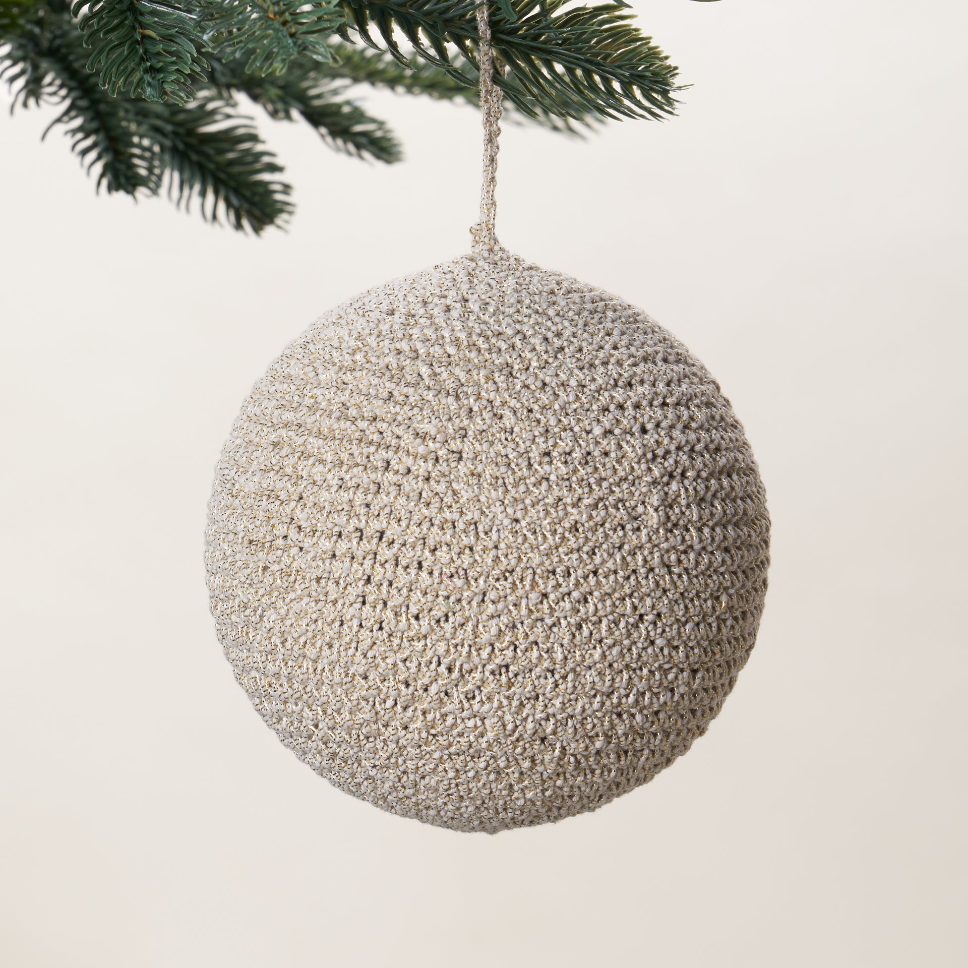 Crocheted Ball Ornament