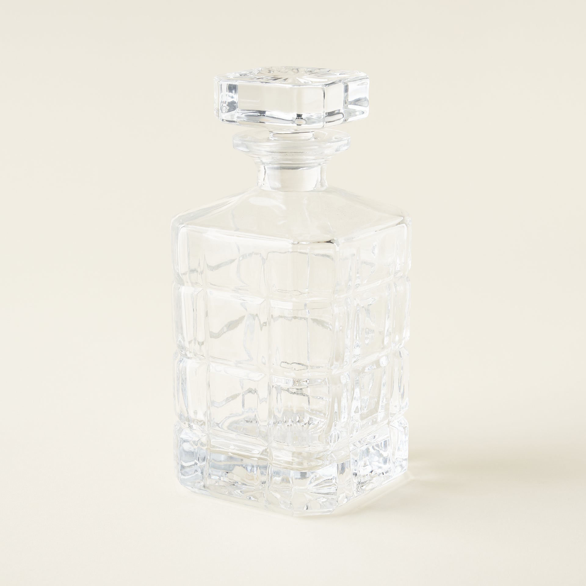 Crosshatch Decanter