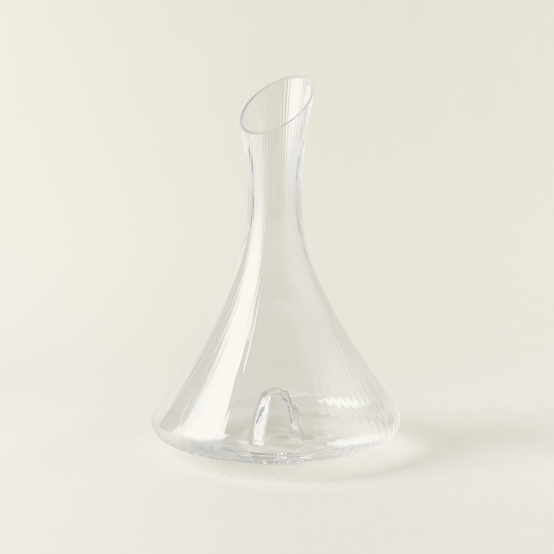 Linea Textured Glass Decanter