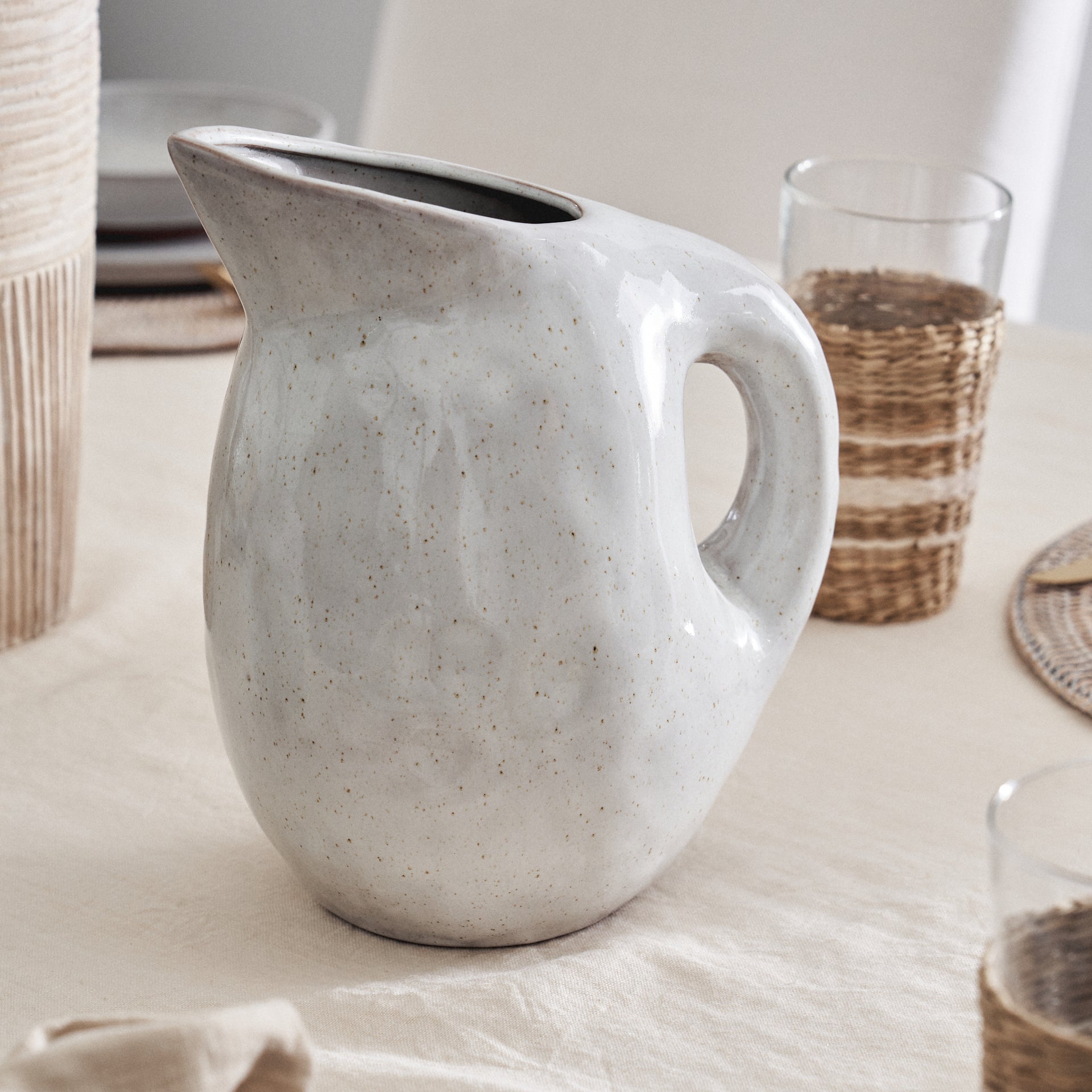 Ada Stoneware Pitcher